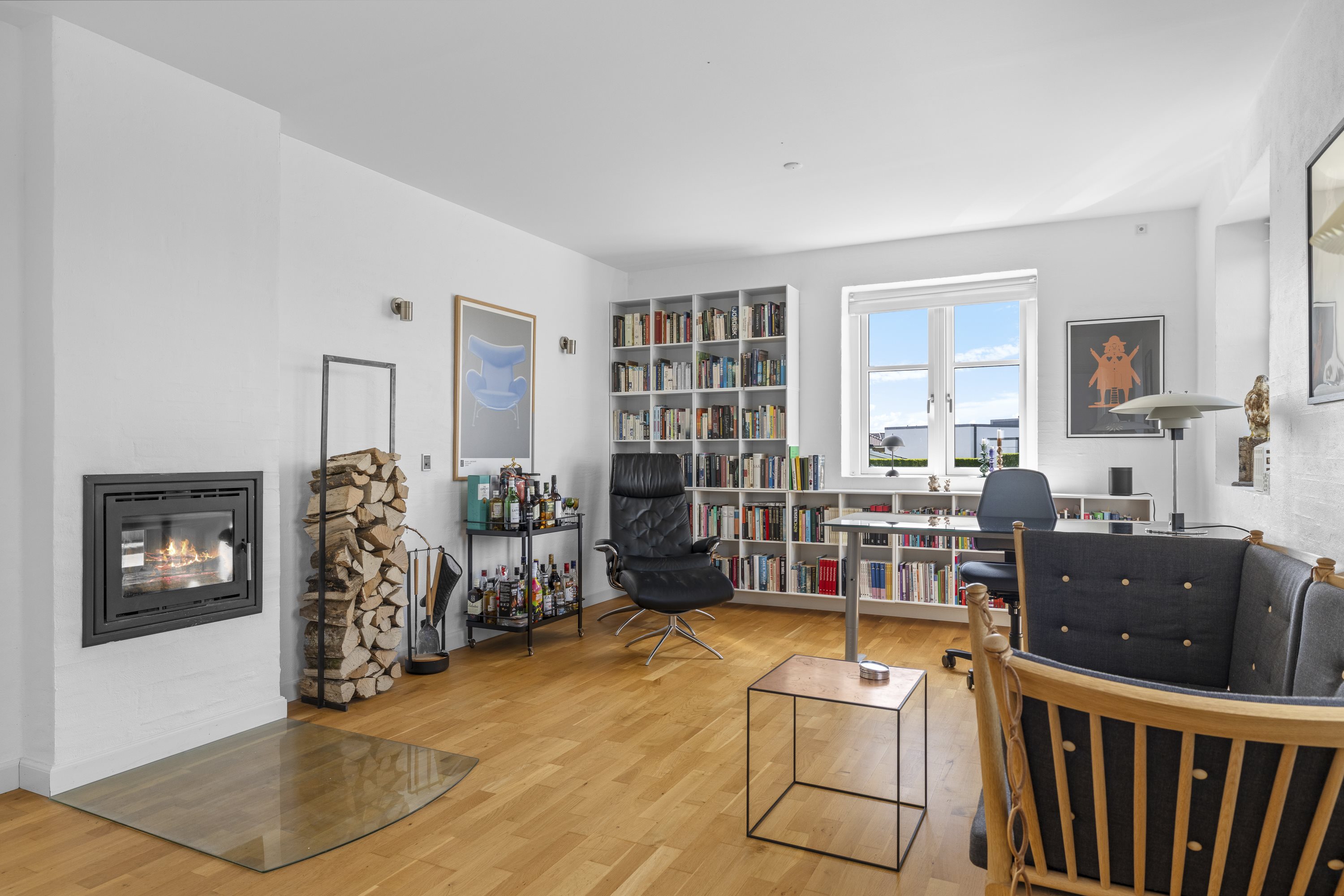 Fremhævet stue billede i fuldskærmstilstand. Billede af Asser Jensens Vej 41, 7000 Fredericia