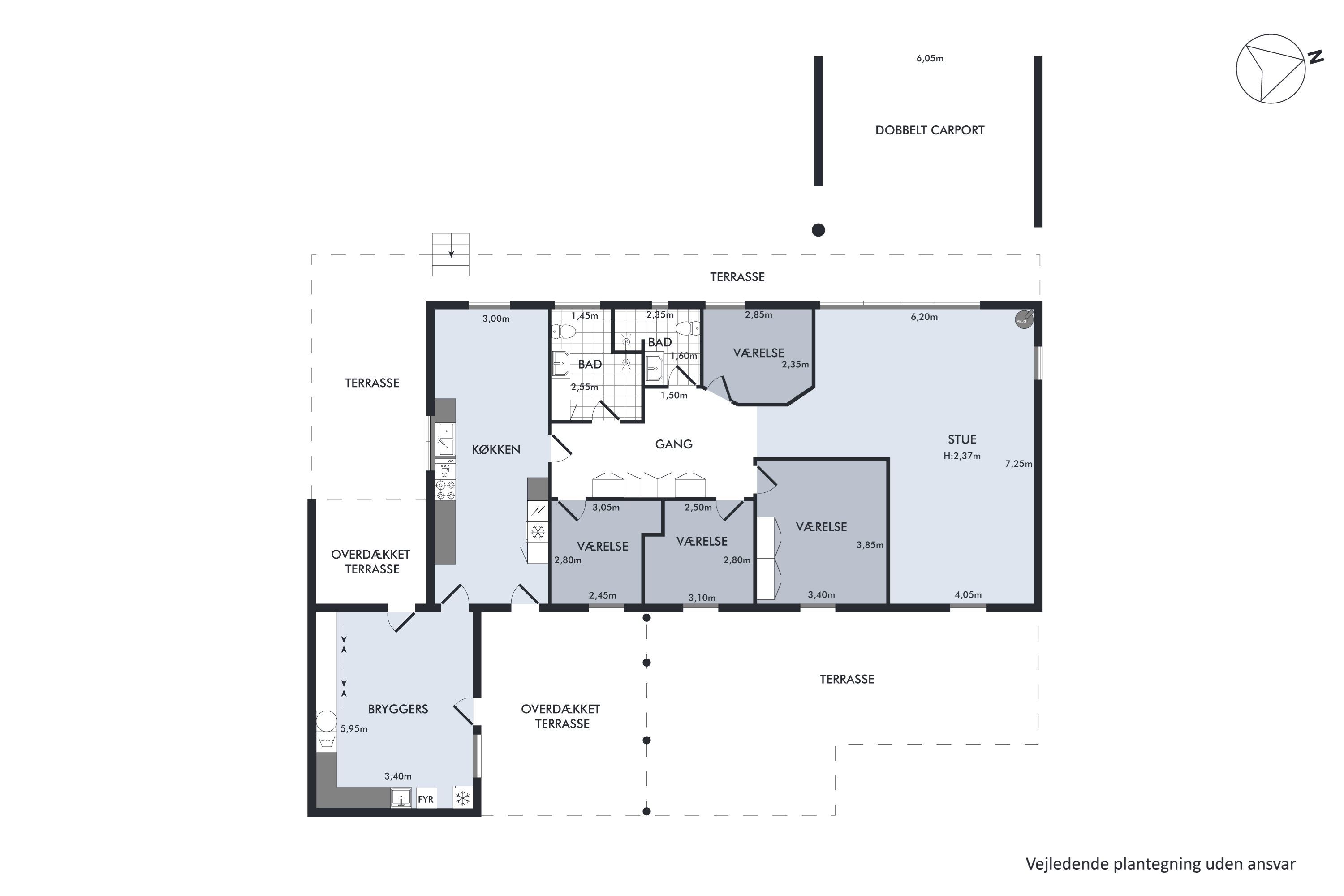 Plantegninger billede af Helstrupvej 18, Helstrup, 8920 Randers NV