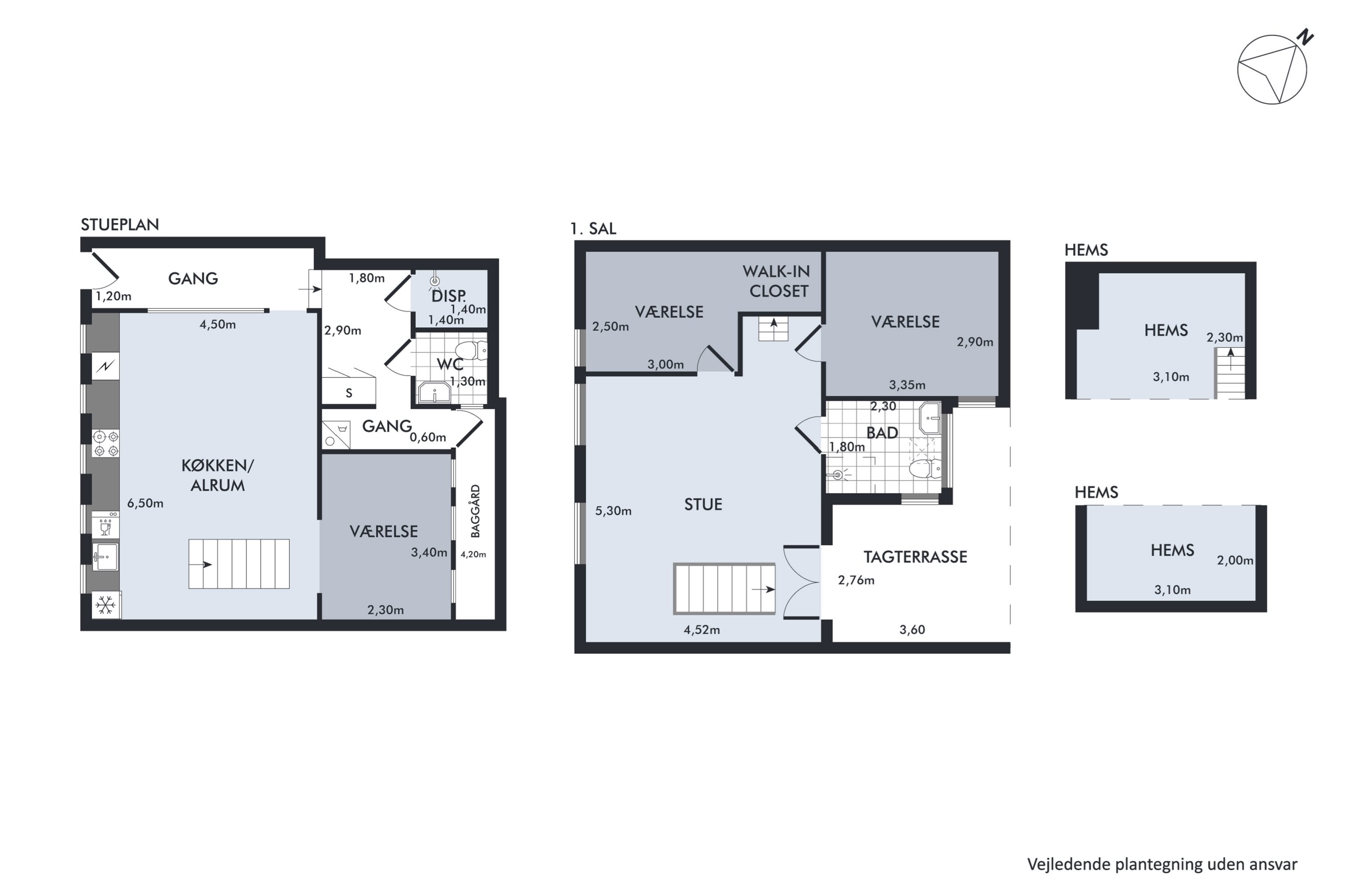 Plantegninger billede af Skyttenstræde 10, 3000 Helsingør