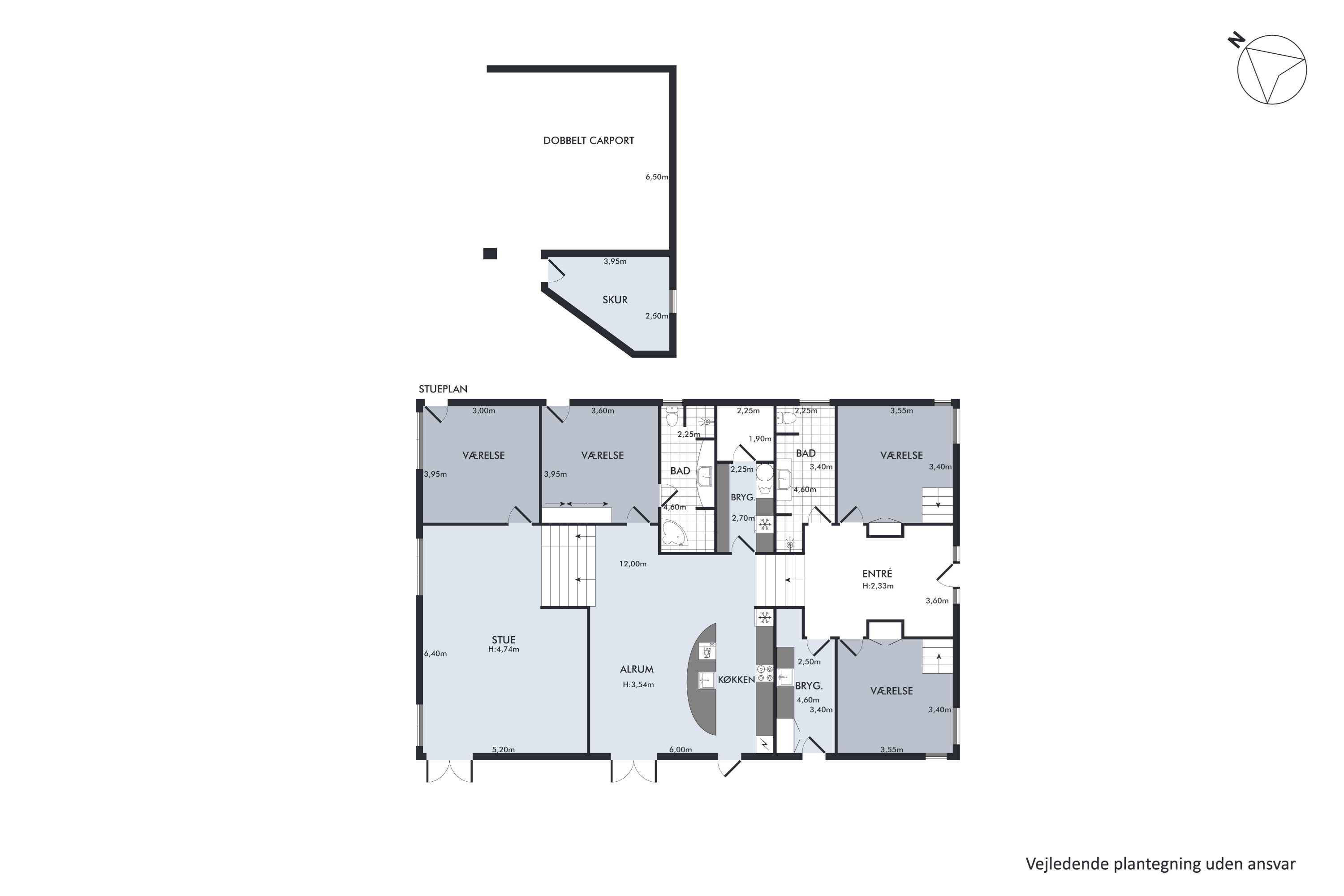 Plantegninger billede af Præstemarken 16D, 8960 Randers SØ