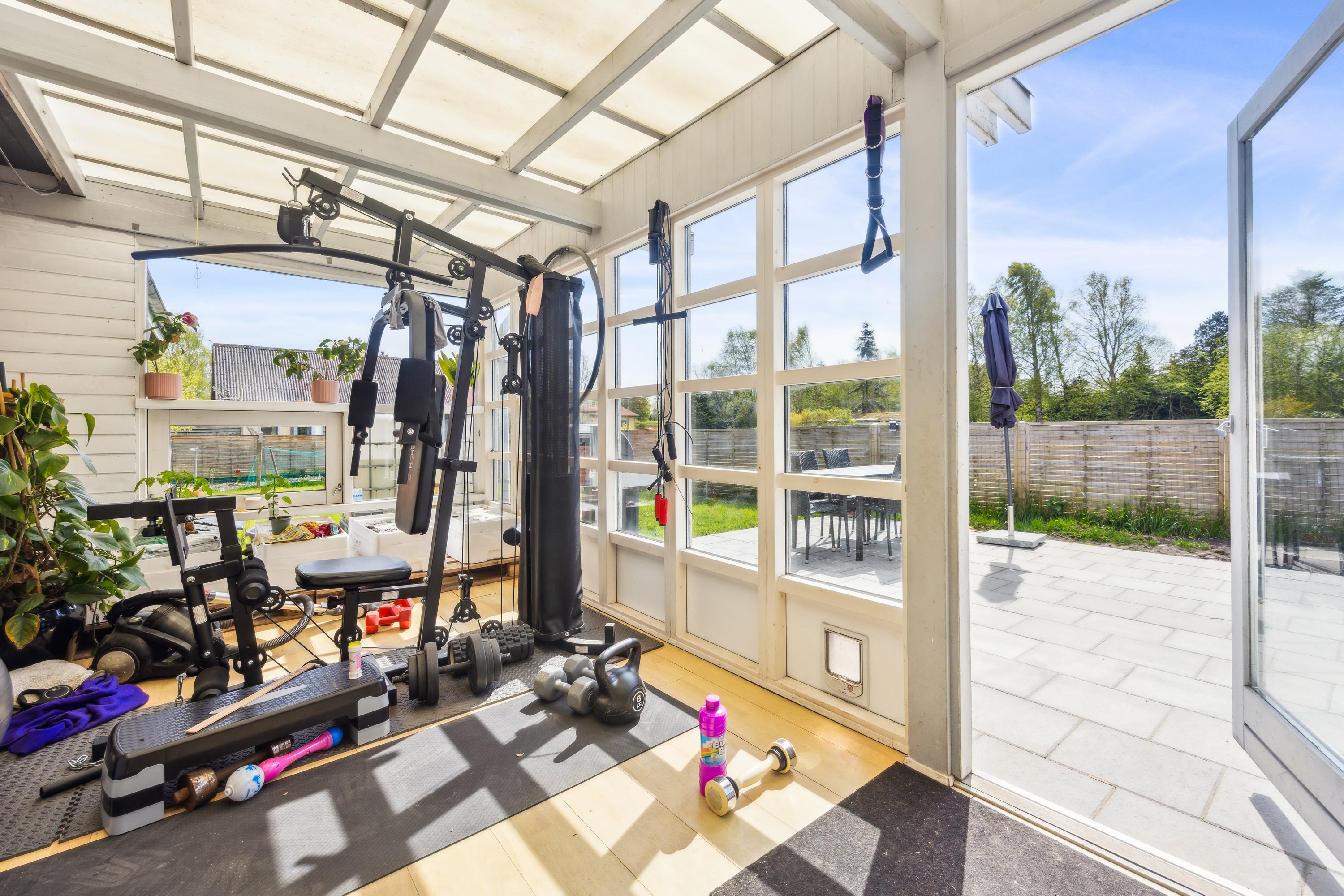 Fremhævet udestue billede i fuldskærmstilstand. Billede af Kolonihaven 3, Skelund, 9560 Hadsund