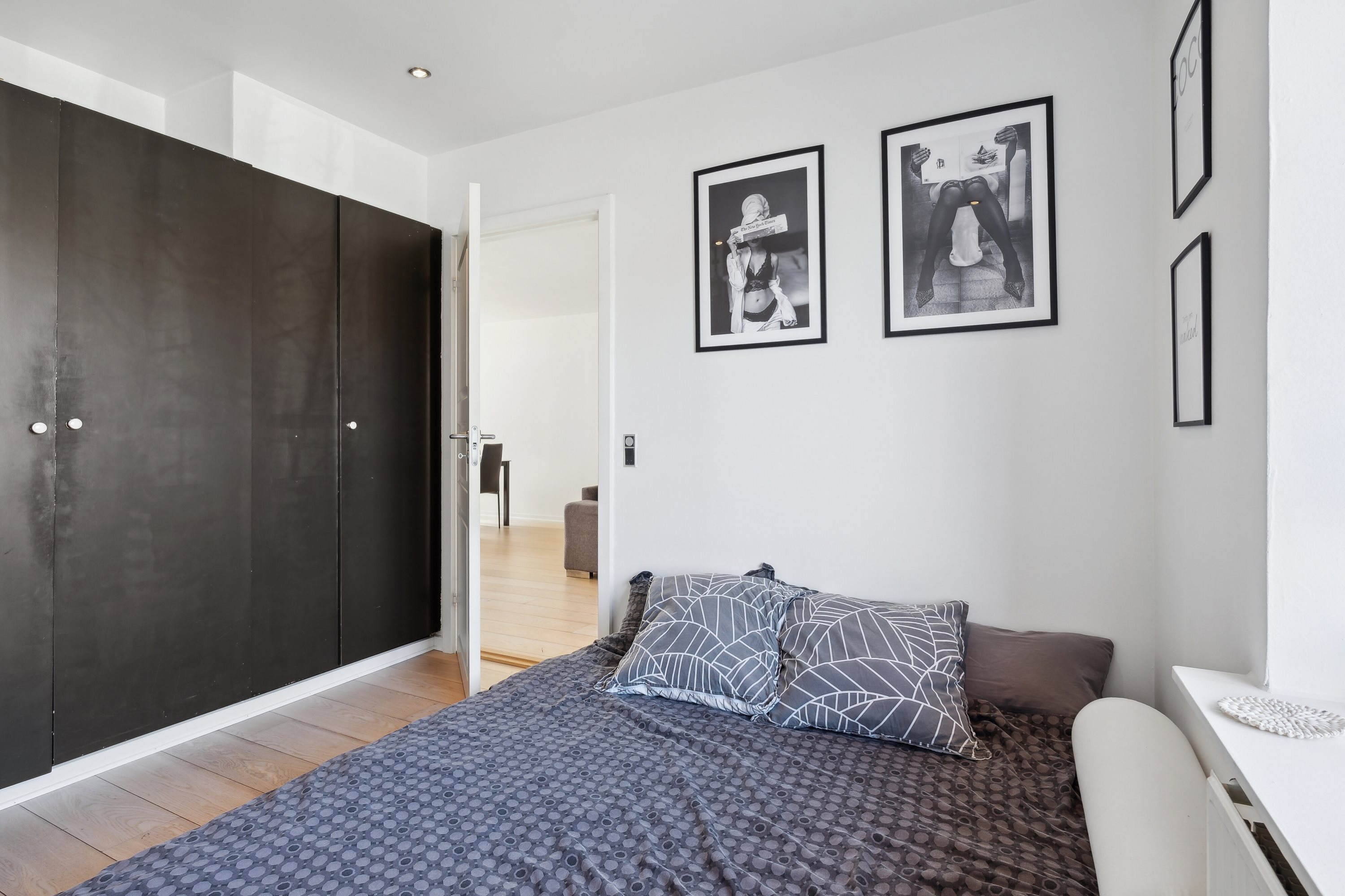 Fremhævet soveværelse billede i fuldskærmstilstand. Billede af Silkeborgvej 24, st.. 4., 7400 Herning