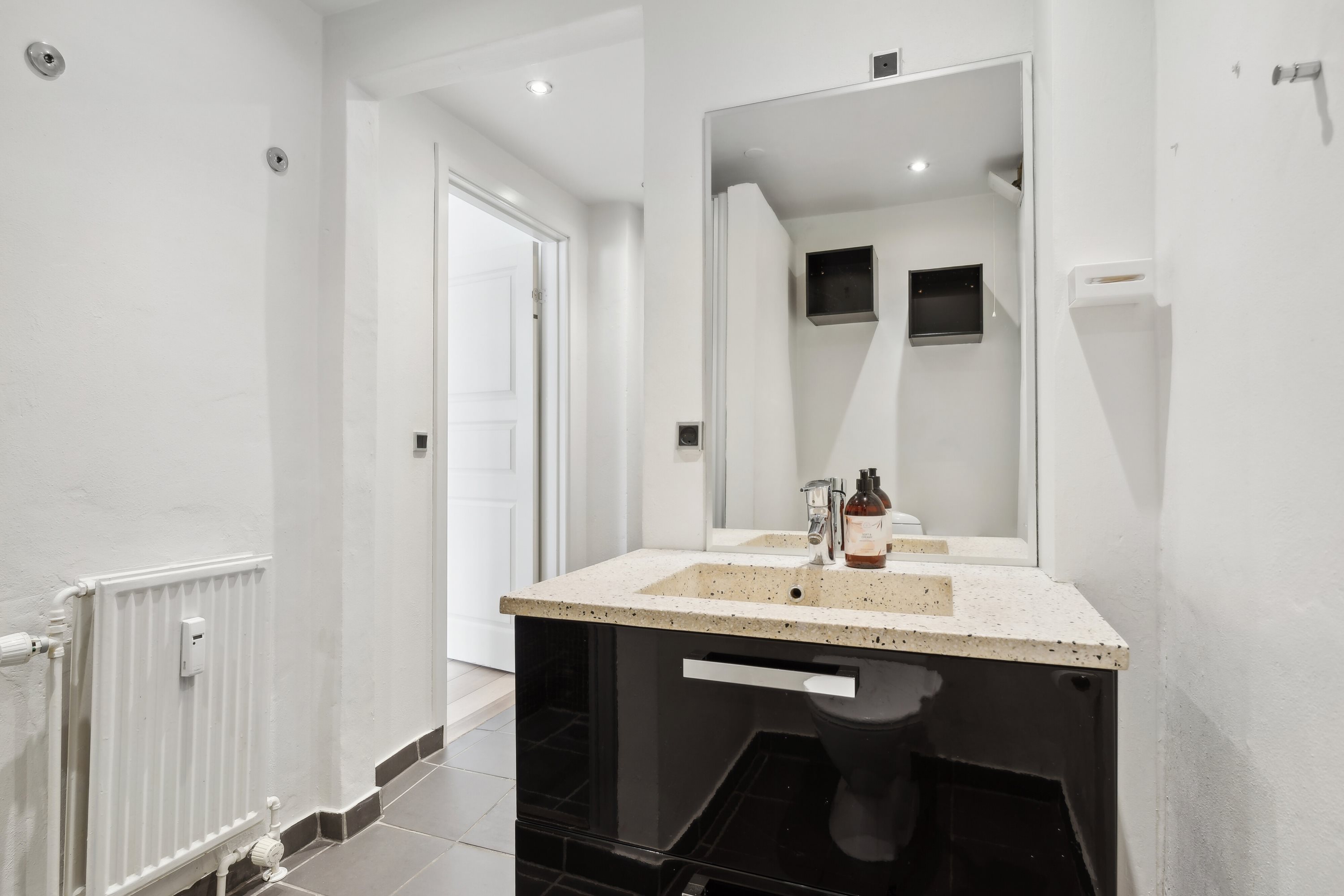 Fremhævet badeværelse billede i fuldskærmstilstand. Billede af Silkeborgvej 24, st.. 4., 7400 Herning