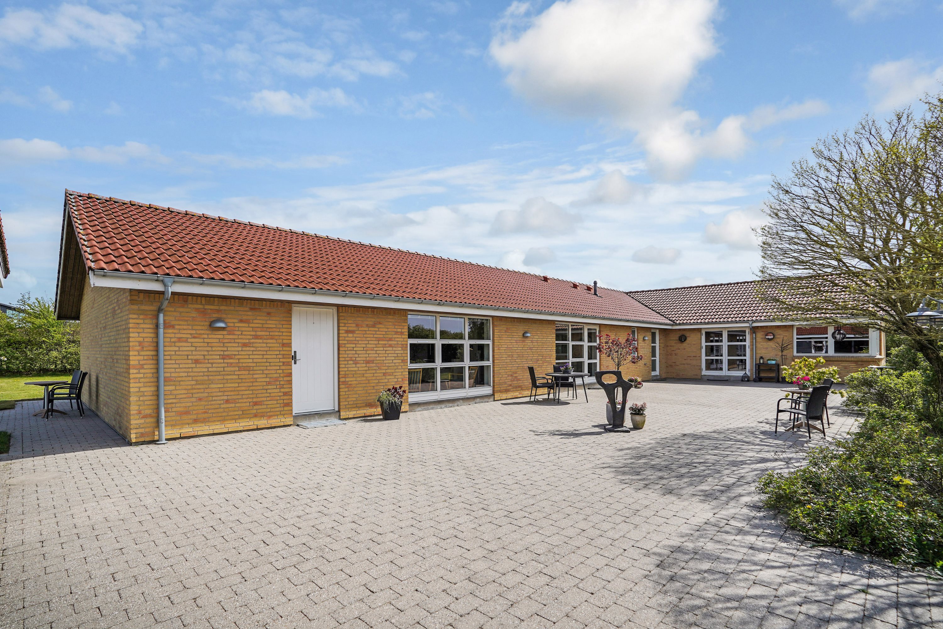 Villa: Terrasse på Møldrupvej 1C, Yding, 8752 Østbirk