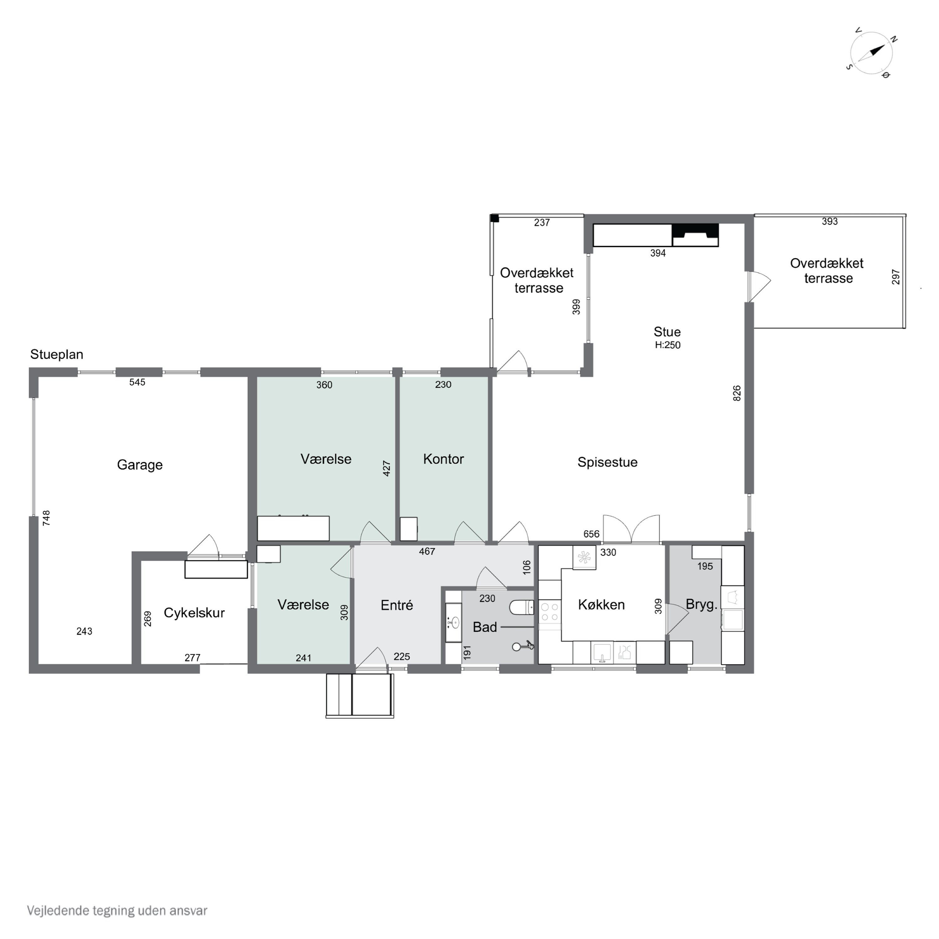 Plantegninger billede af Højtofte 22, 7760 Hurup Thy