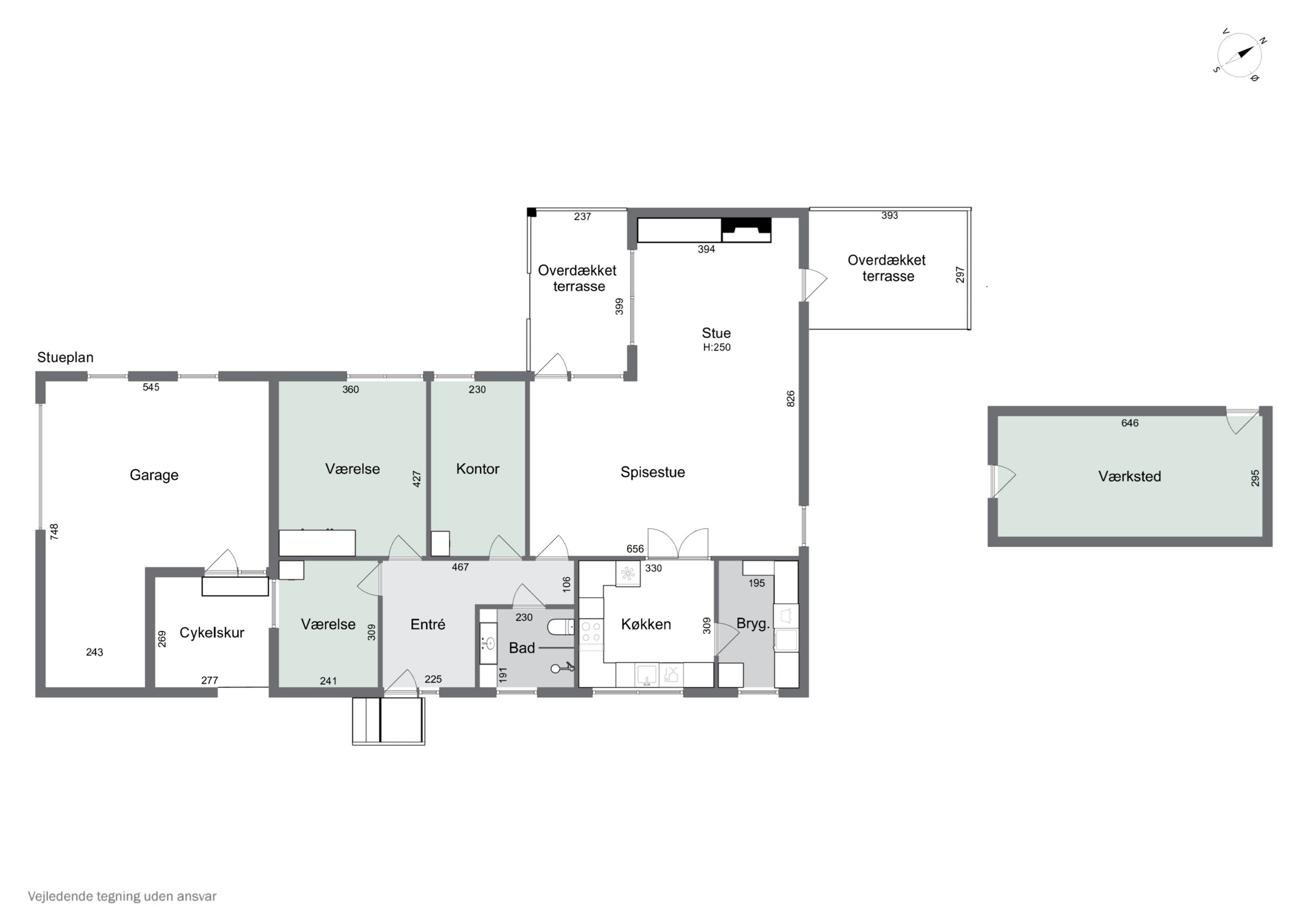 Plantegninger billede af Højtofte 22, 7760 Hurup Thy