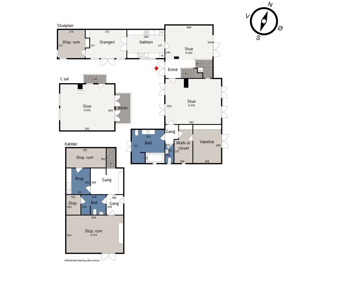 Plantegninger billede af Bævervej 15, 8270 Højbjerg