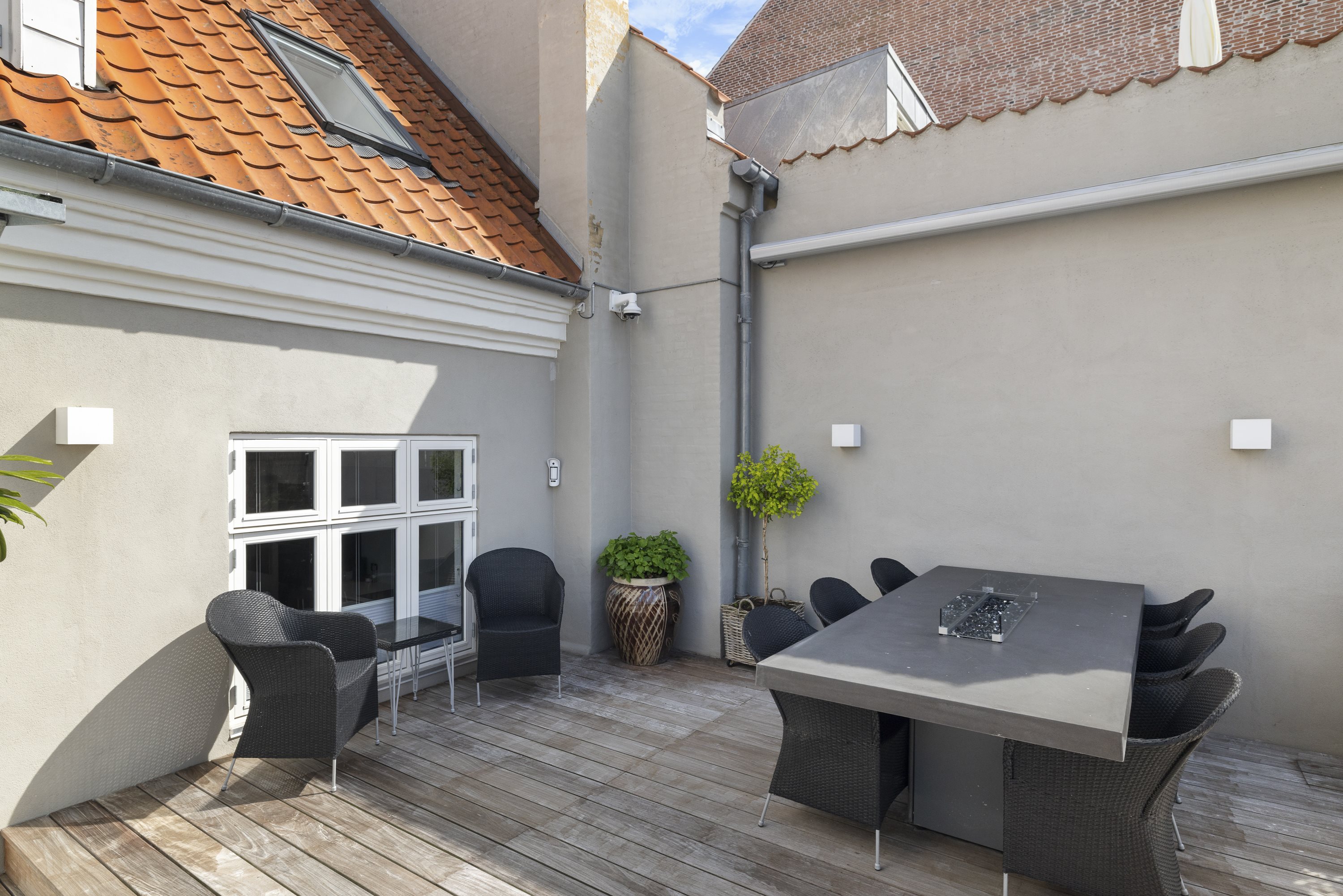 Fremhævet terrasse billede i fuldskærmstilstand. Billede af Gothersgade 8, 1., 7000 Fredericia