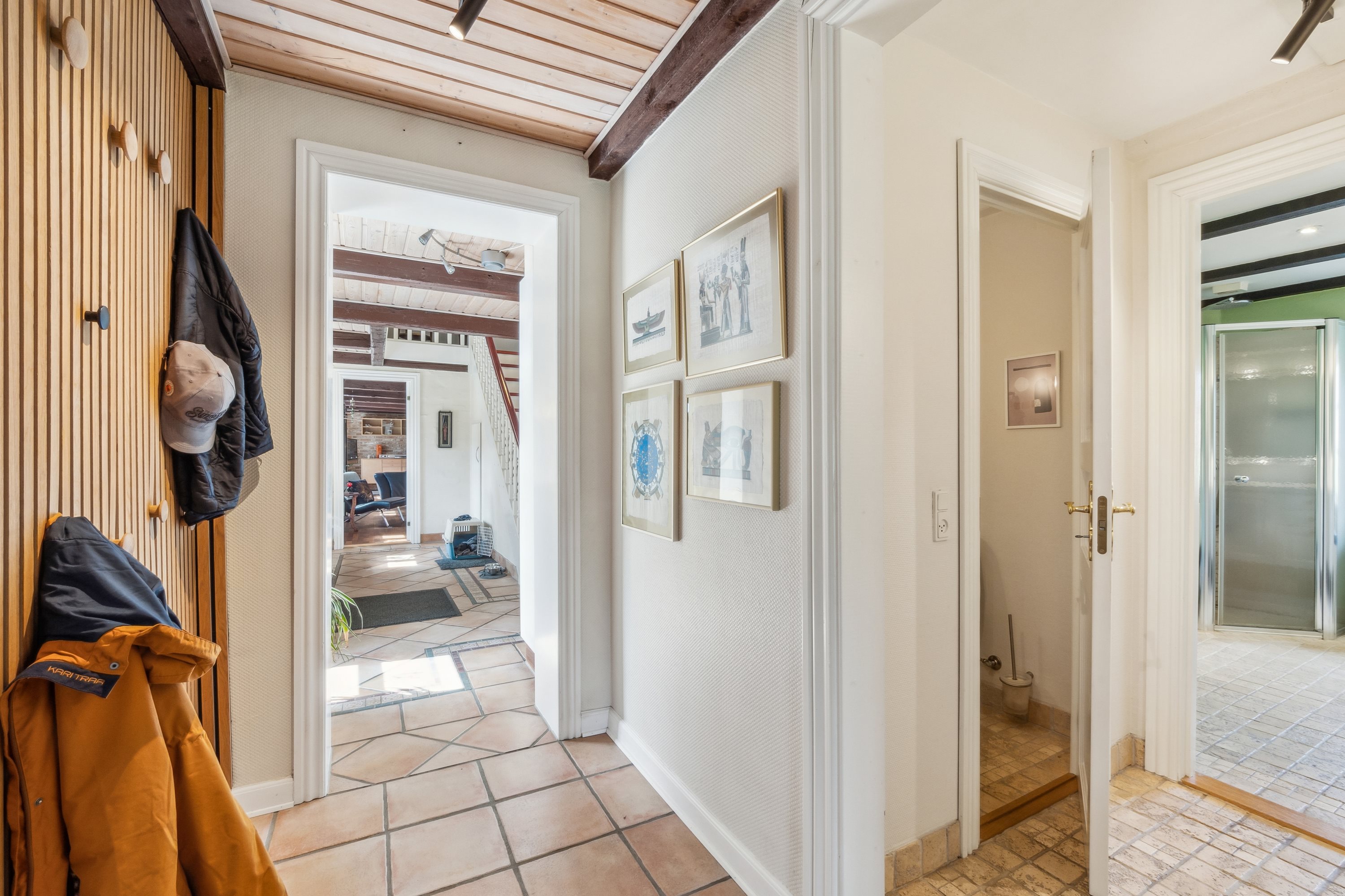 Fremhævet hall billede i fuldskærmstilstand. Billede af Flyndersøvej 12, Estvad, 7800 Skive