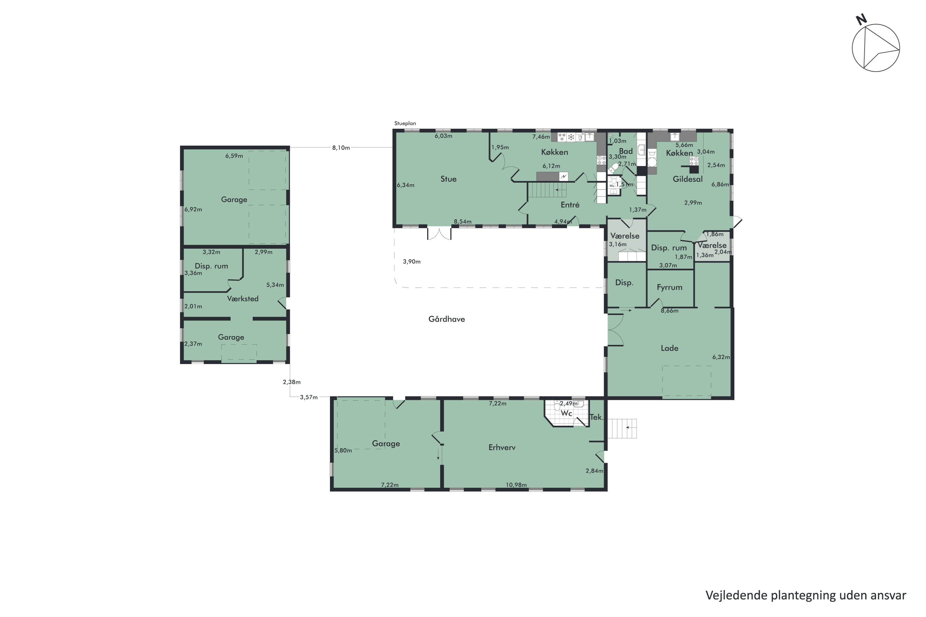 Plantegninger billede af Flyndersøvej 12, Estvad, 7800 Skive