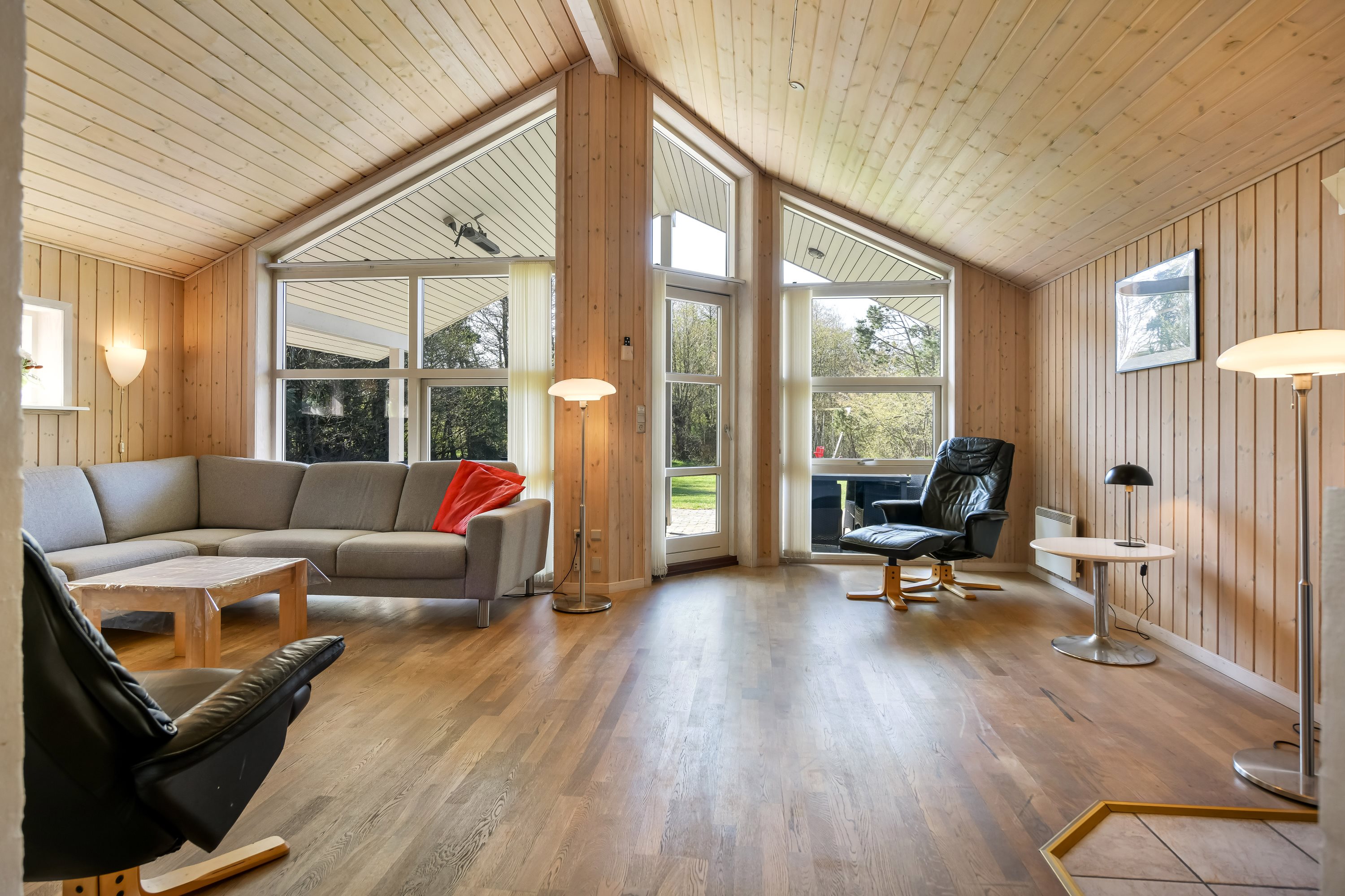 Fremhævet stue billede i fuldskærmstilstand. Billede af Hybenvej 15, 6857 Blåvand