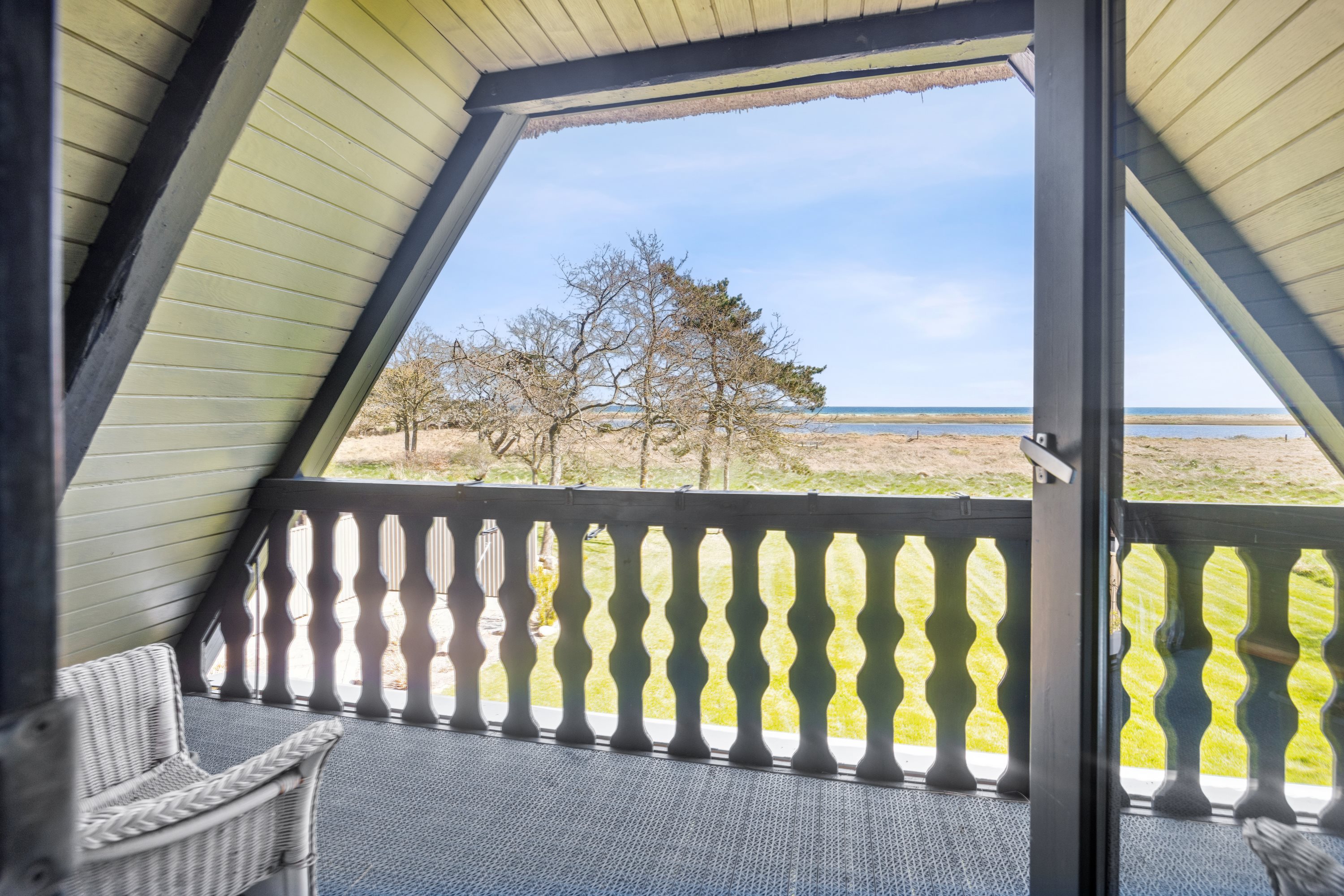 Fremhævet terrasse billede i fuldskærmstilstand. Billede af Søndergade 41, Hou, 9370 Hals