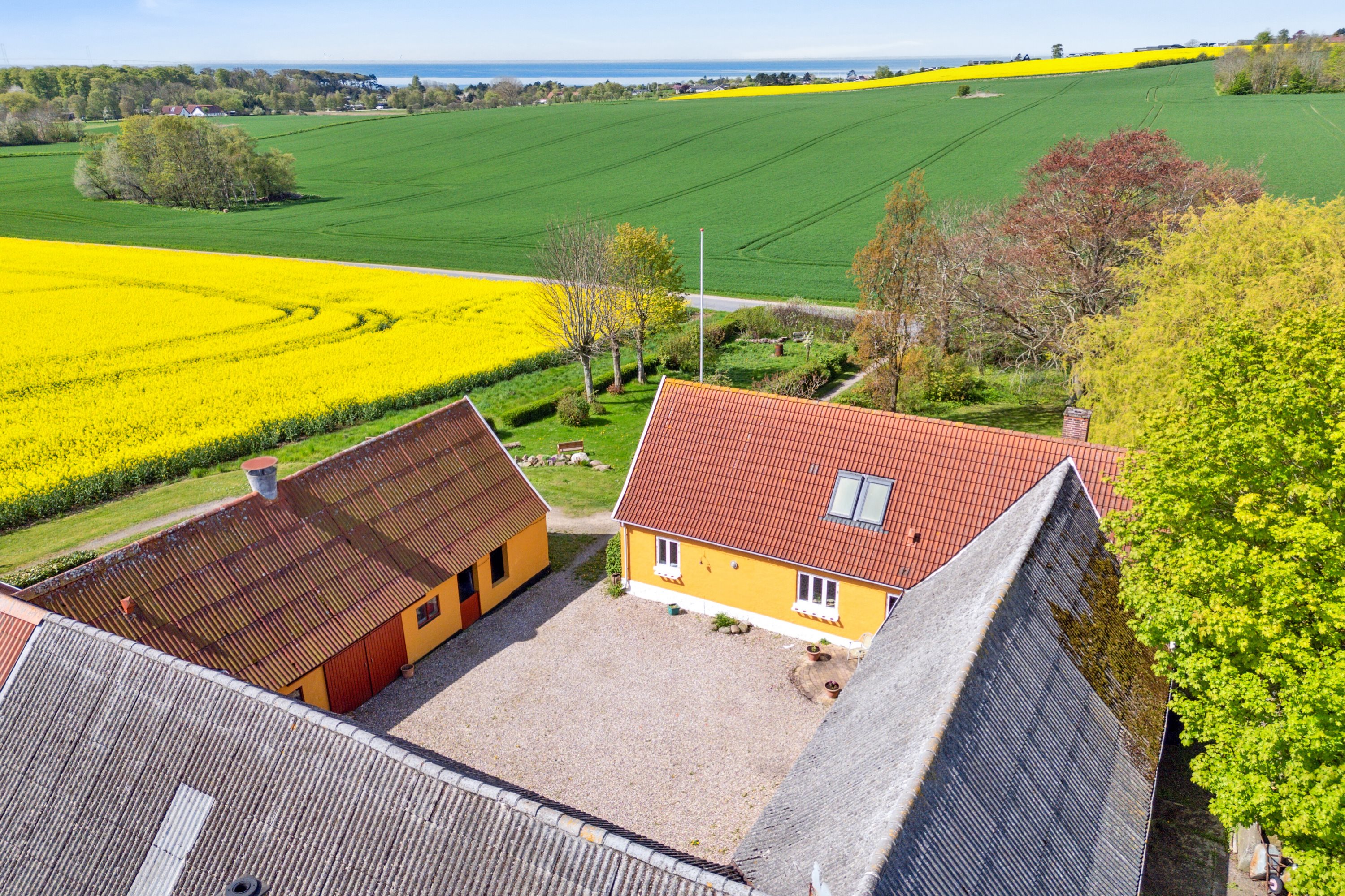 Fremhævet udendørs billede i fuldskærmstilstand. Billede af Drøsselbjergvej 45, Drøsselbjerg, 4200 Slagelse