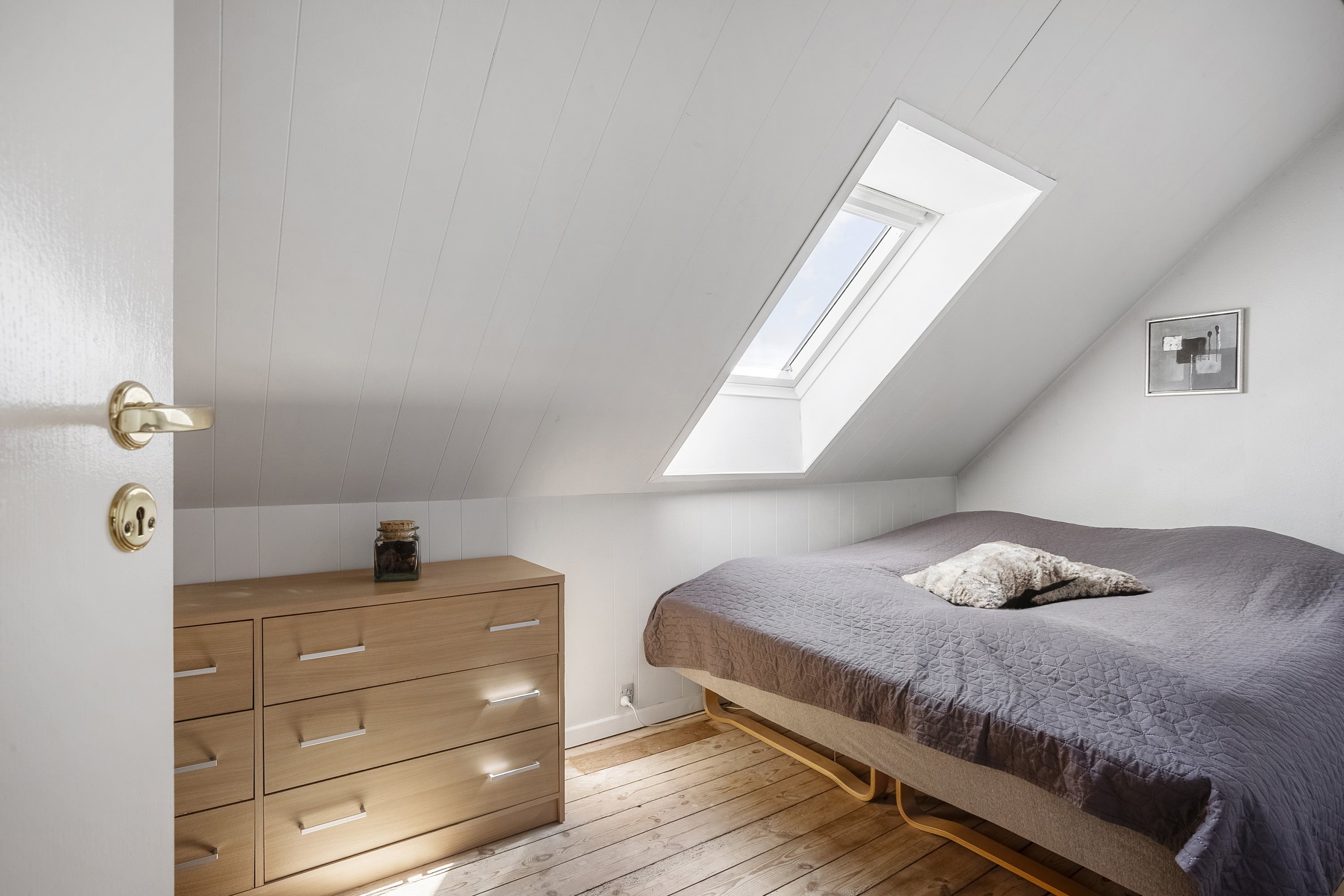 Fremhævet soveværelse billede i fuldskærmstilstand. Billede af Baungårdsvej 10, 6600 Vejen