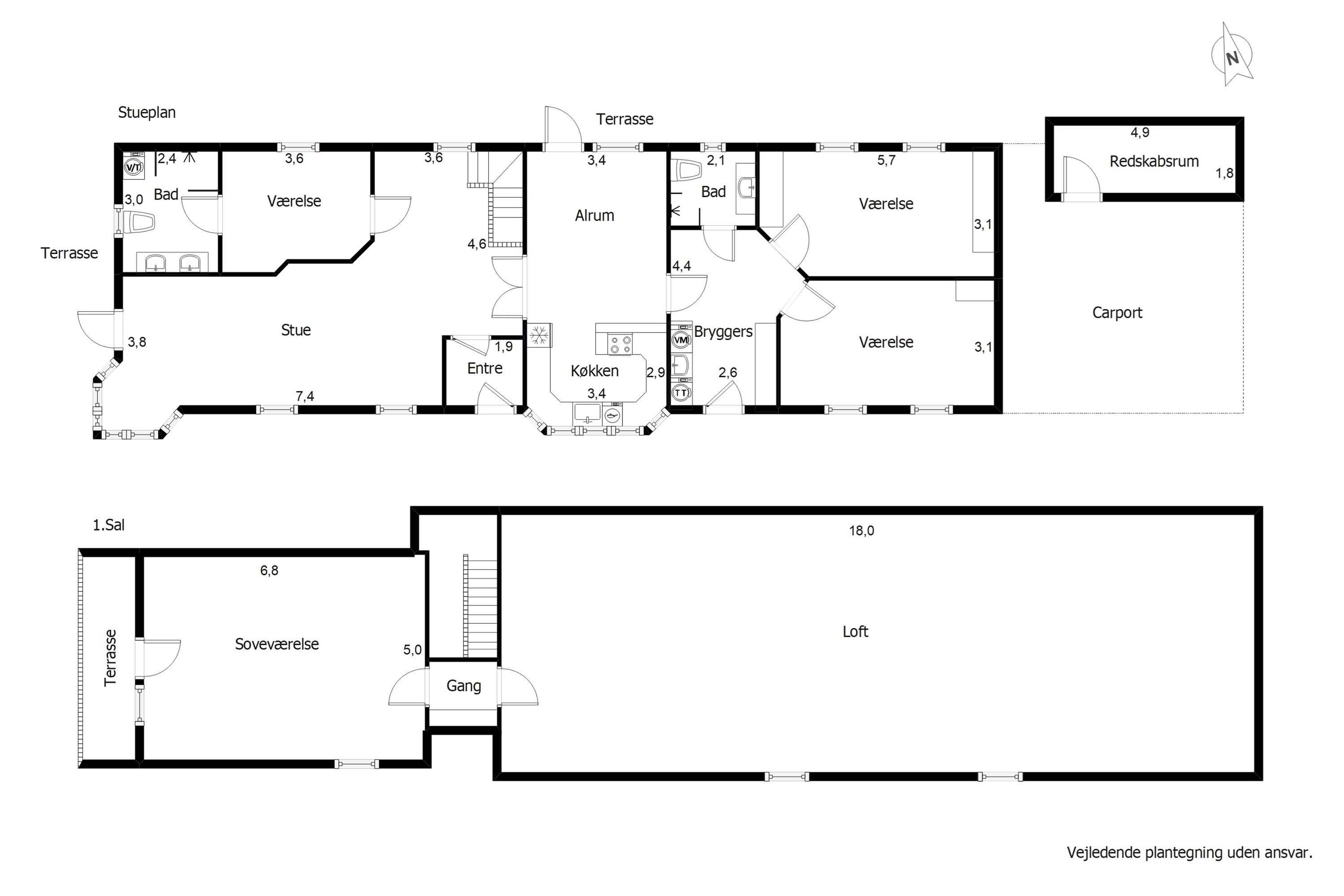 Plantegninger billede af Neptunvej 60, 6710 Esbjerg V