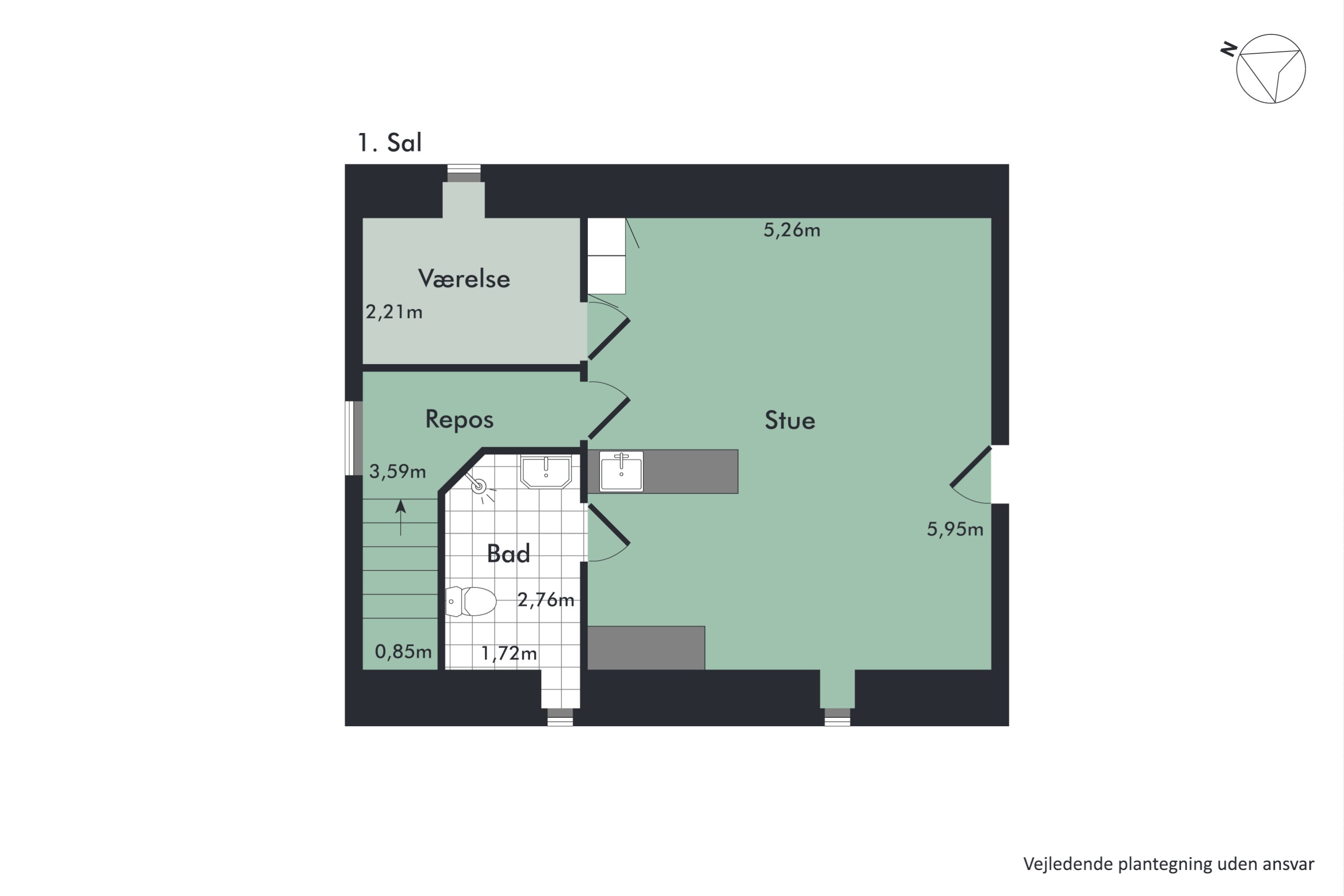 Plantegninger billede af Brårupvej 76, 7800 Skive