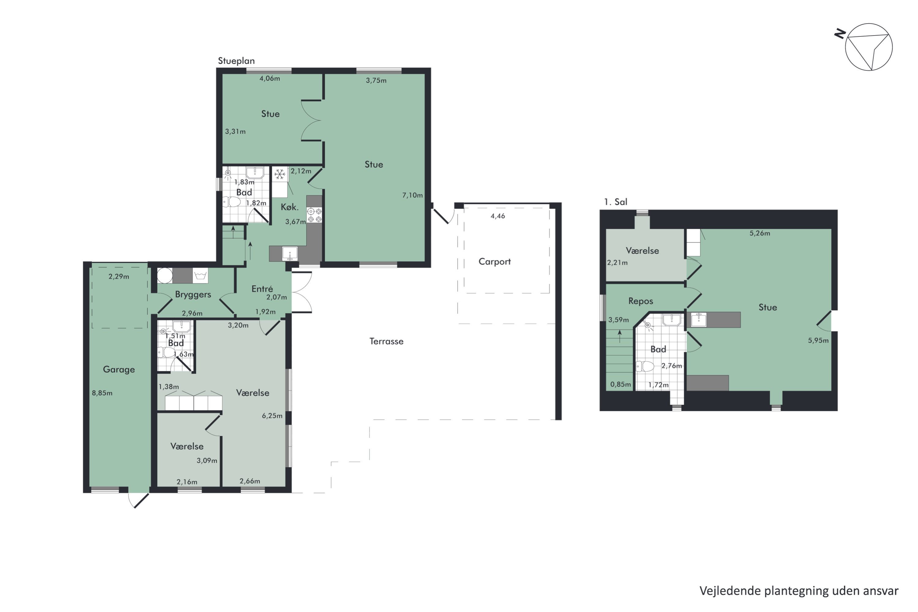 Plantegninger billede af Brårupvej 76, 7800 Skive