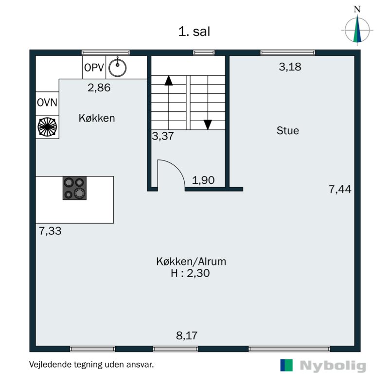 Plantegninger billede af Storegade 21, 6862 Tistrup