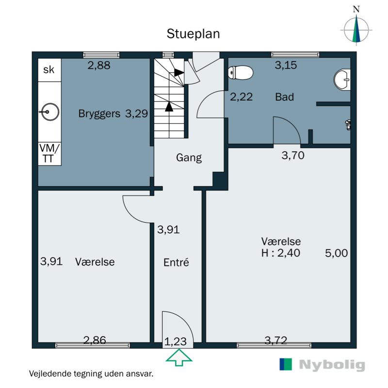 Plantegninger billede af Storegade 21, 6862 Tistrup