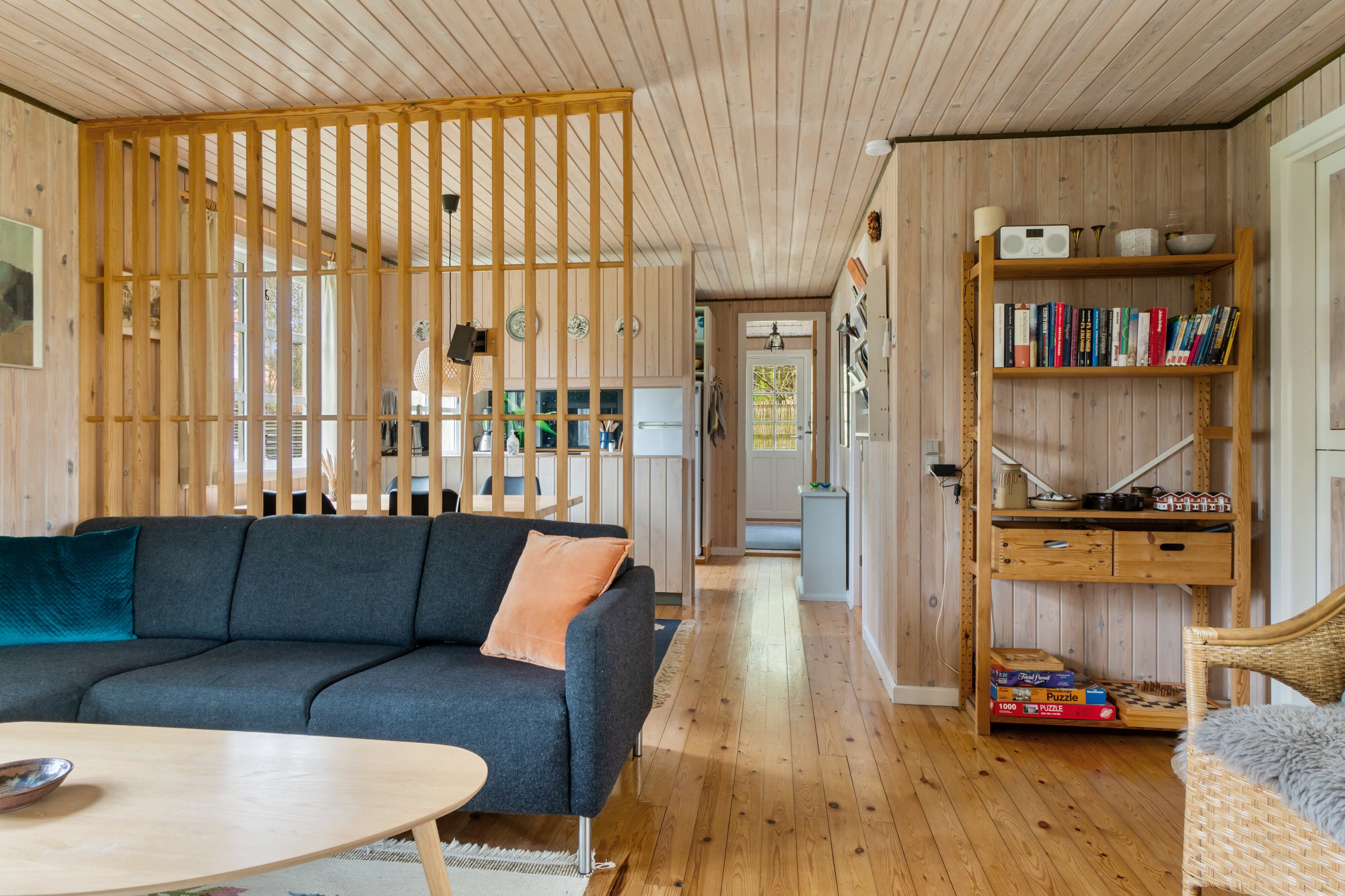 Fremhævet stue billede i fuldskærmstilstand. Billede af Lyngvejen 11, 4500 Nykøbing Sj