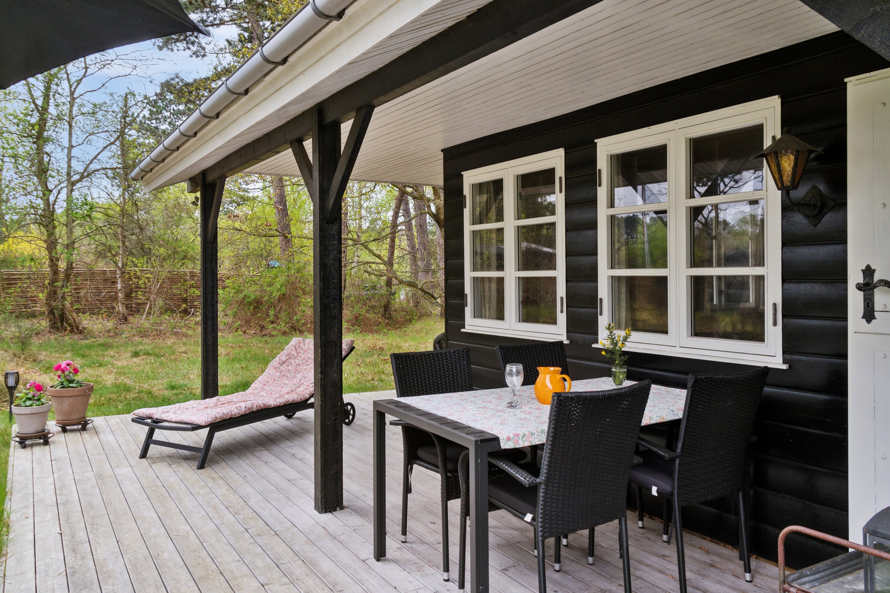 Fremhævet overdækket terrasse billede i fuldskærmstilstand. Billede af Lyngvejen 11, 4500 Nykøbing Sj