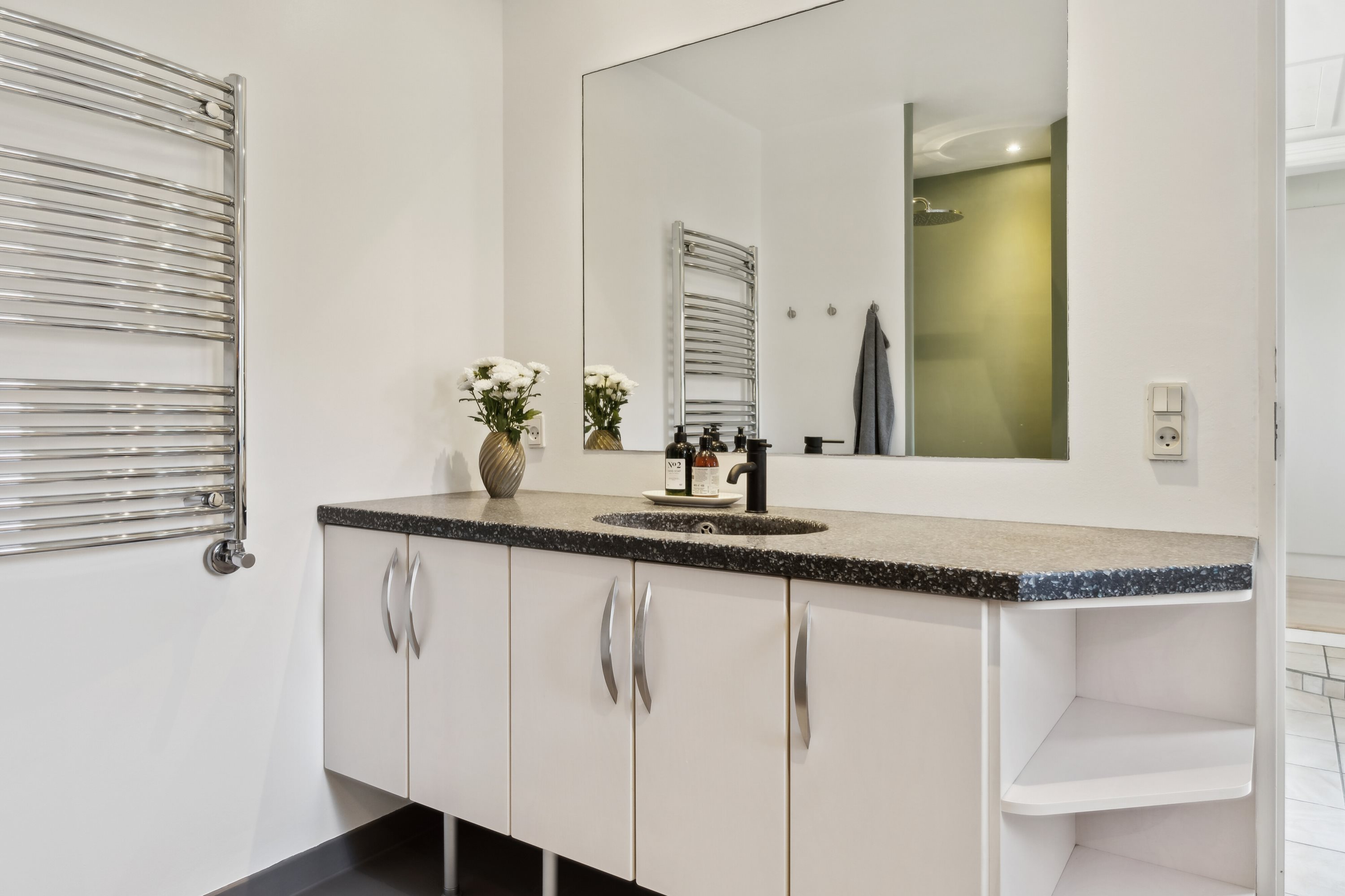 Fremhævet badeværelse billede i fuldskærmstilstand. Billede af Ny Esbjergvej 10, 4720 Præstø