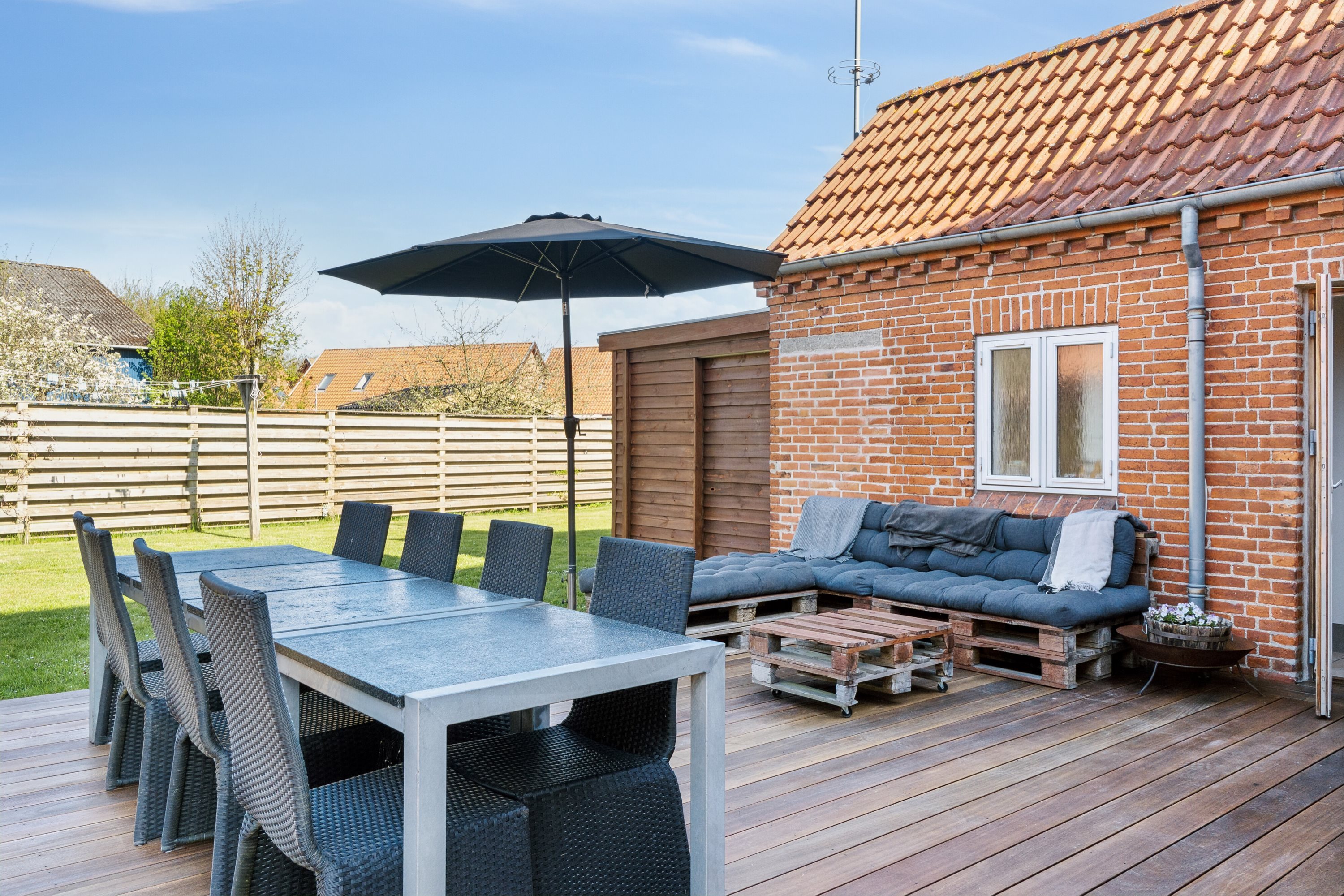 Fremhævet tagterrasse billede i fuldskærmstilstand. Billede af Ny Esbjergvej 10, 4720 Præstø