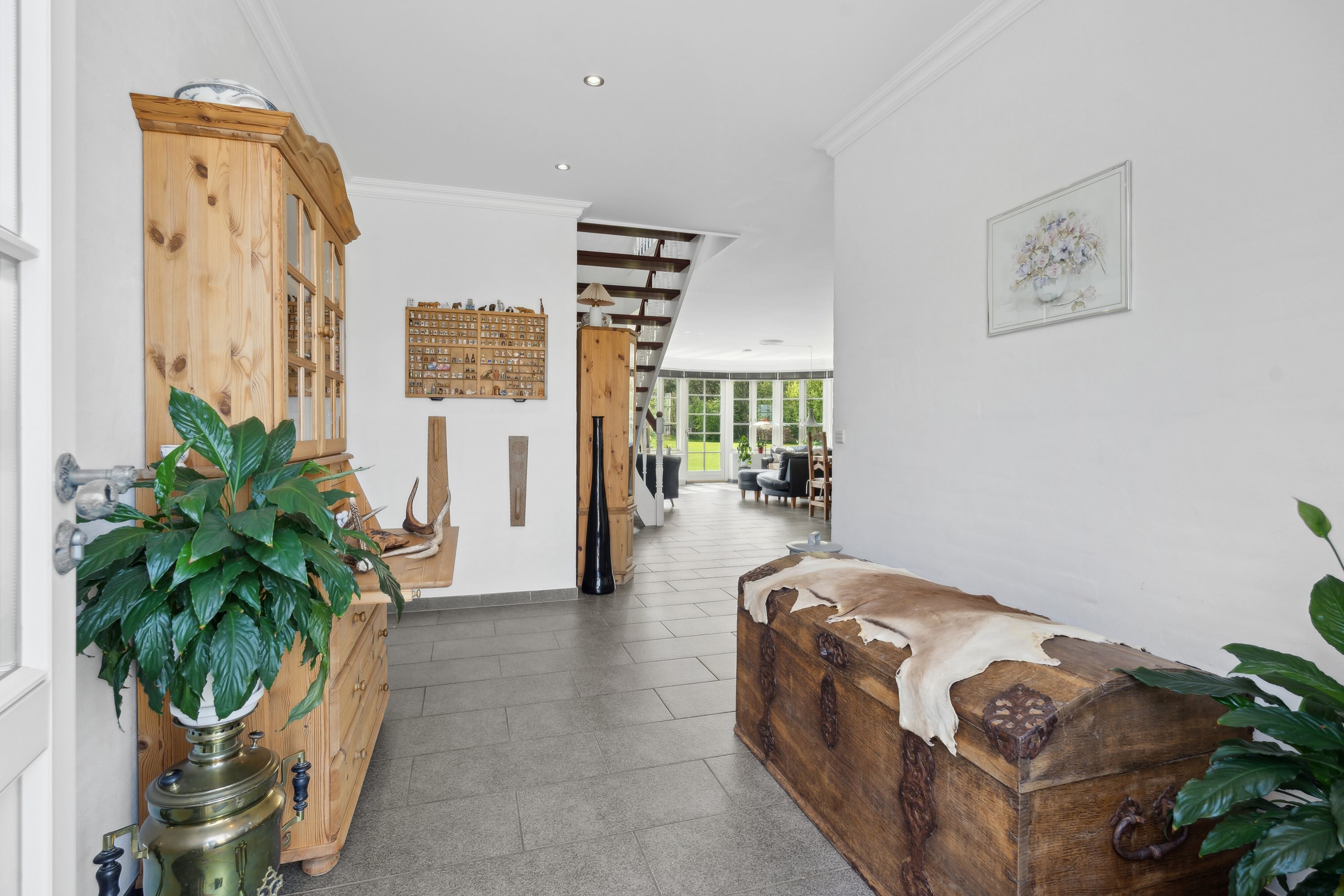 Fremhævet gang billede i fuldskærmstilstand. Billede af Munkhøjvej 4, Lundfod, 7330 Brande