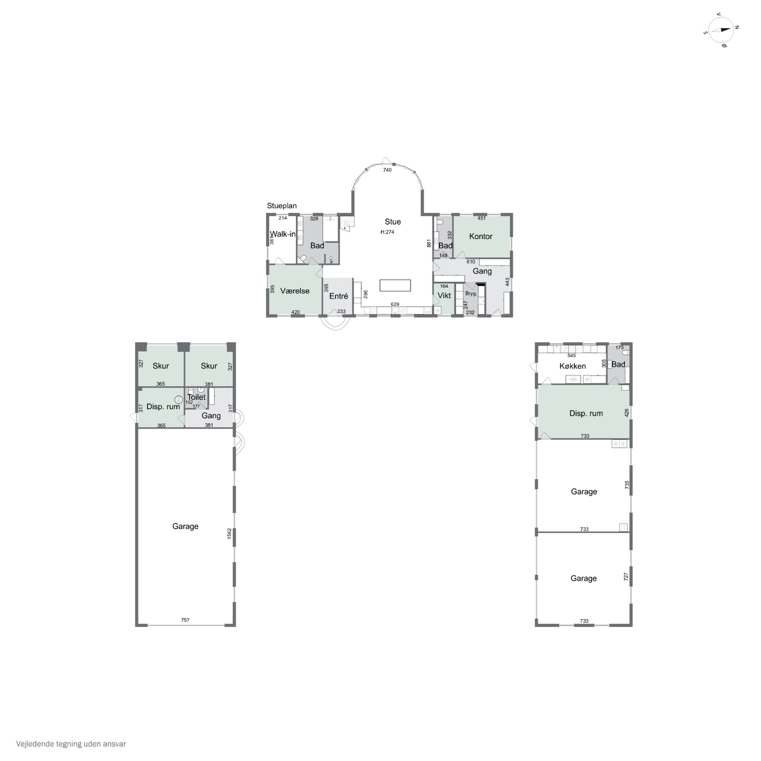 Plantegninger billede af Munkhøjvej 4, Lundfod, 7330 Brande