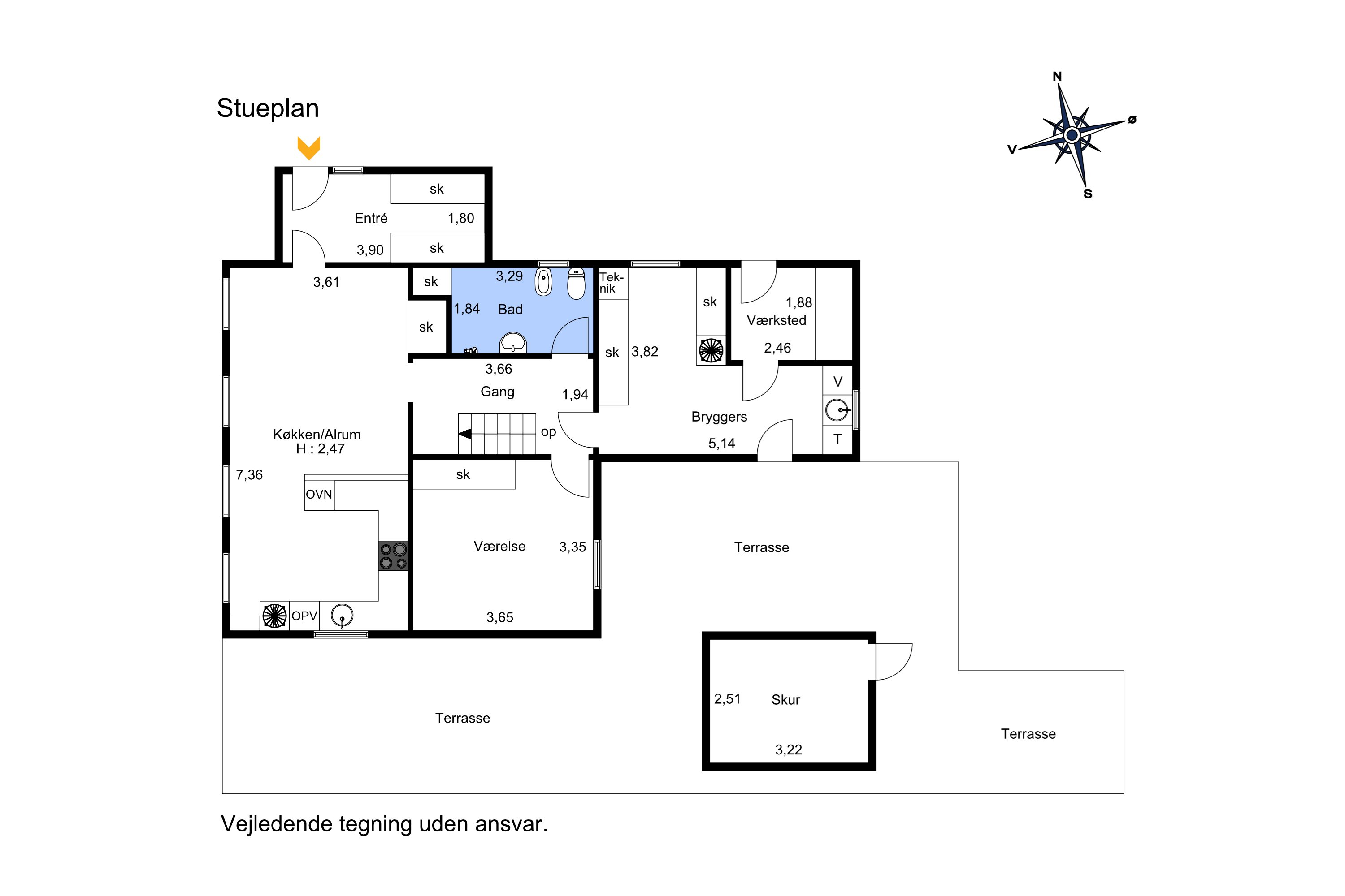 Plantegninger billede af Dynt Strandvej 2, 6310 Broager