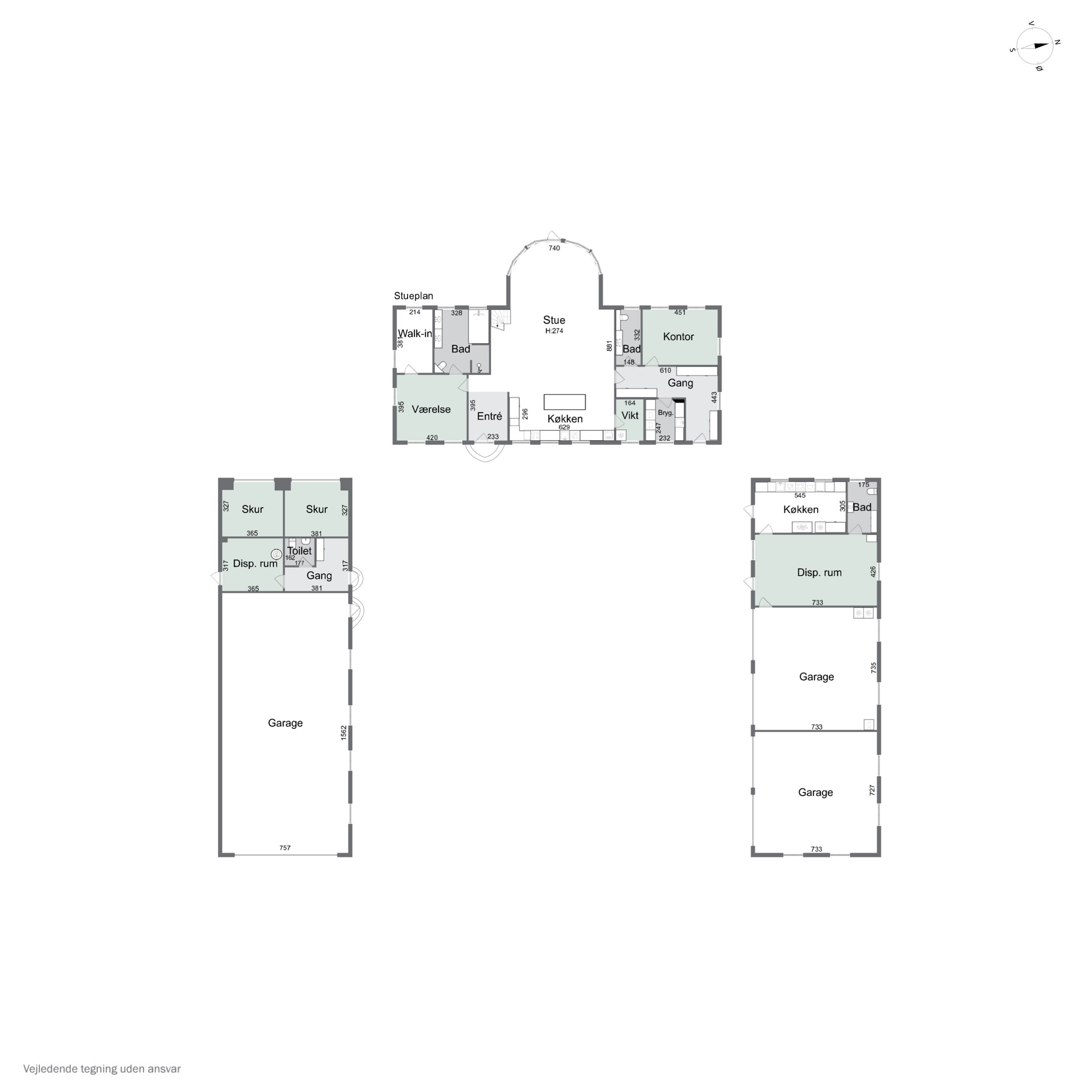 Plantegninger billede af Munkhøjvej 4, Lundfod, 7330 Brande