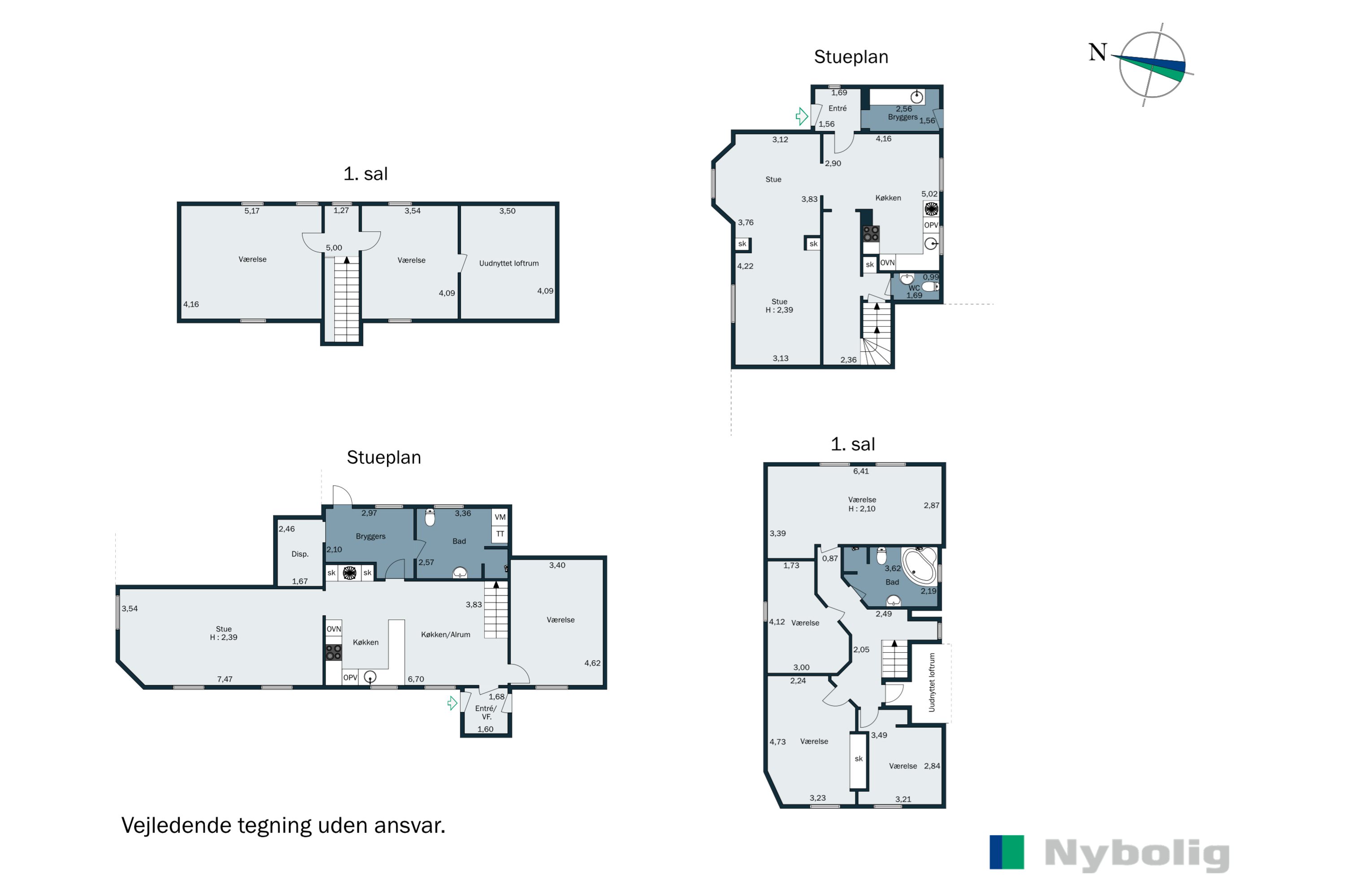 Plantegninger billede af Vesterled 55, 6851 Janderup Vestj