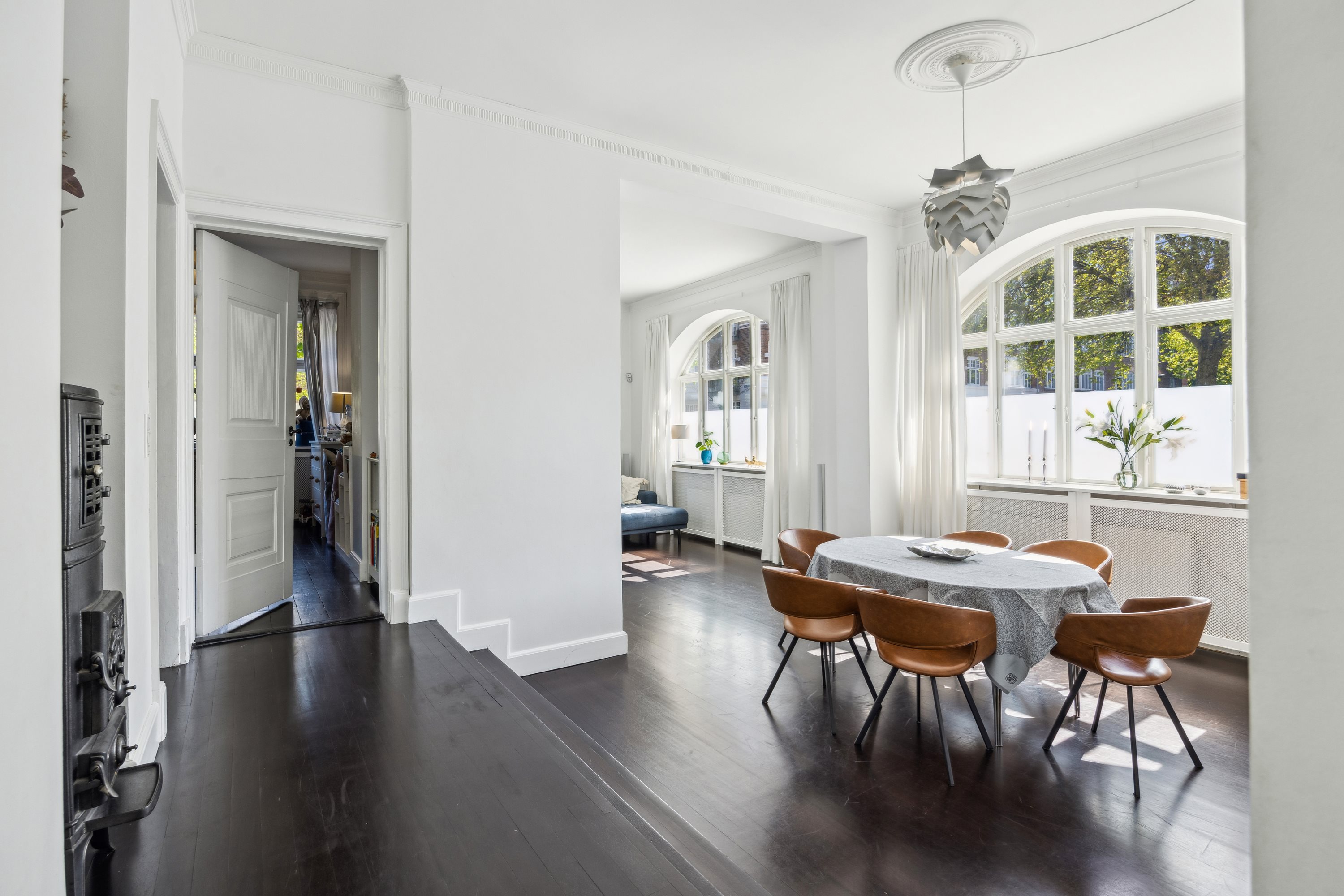 Fremhævet spisestue billede i fuldskærmstilstand. Billede af Forchhammersvej 14, st.. th., 1920 Frederiksberg C