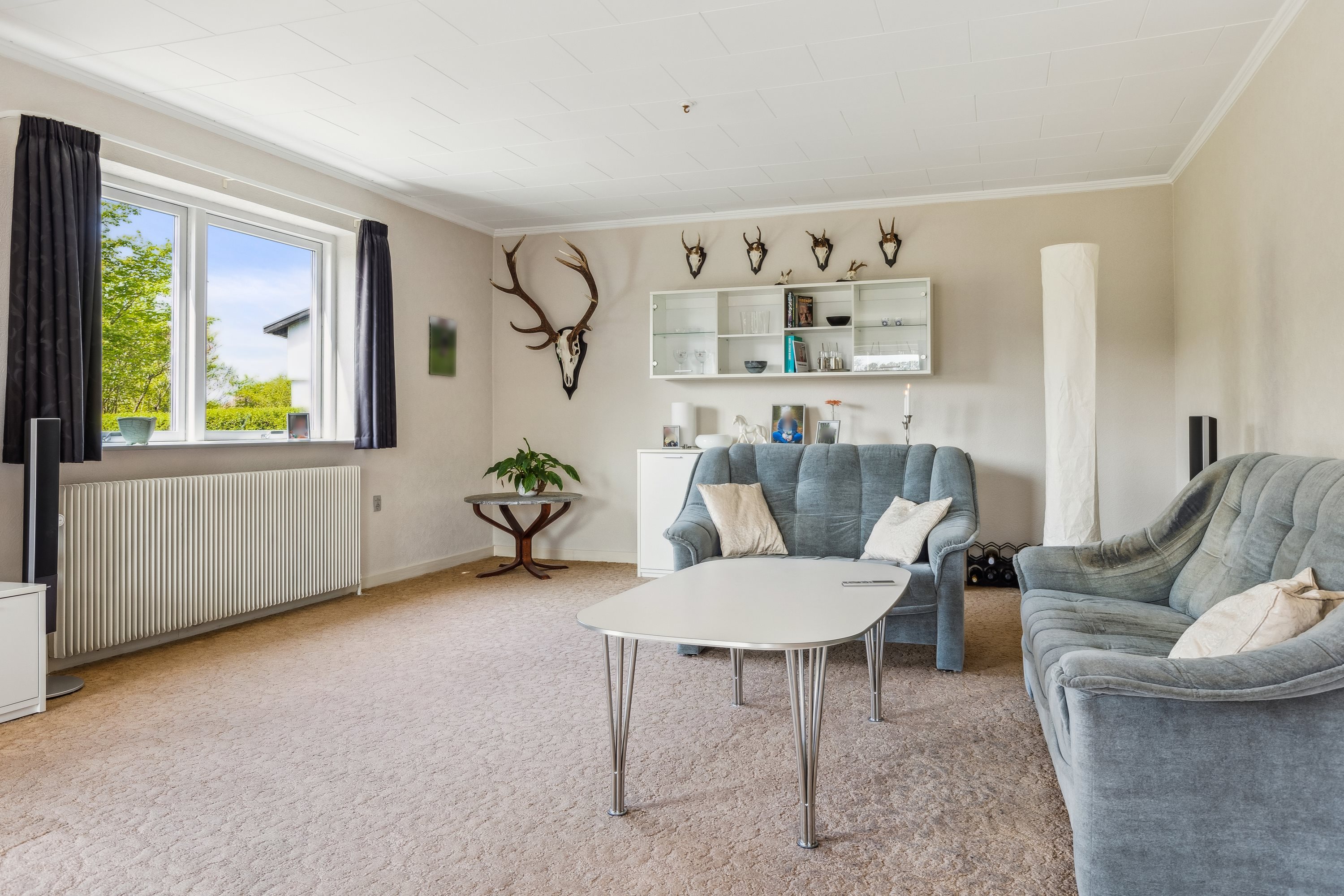 Fremhævet stue billede i fuldskærmstilstand. Billede af Krogen 1, Bjergsted, 4450 Jyderup