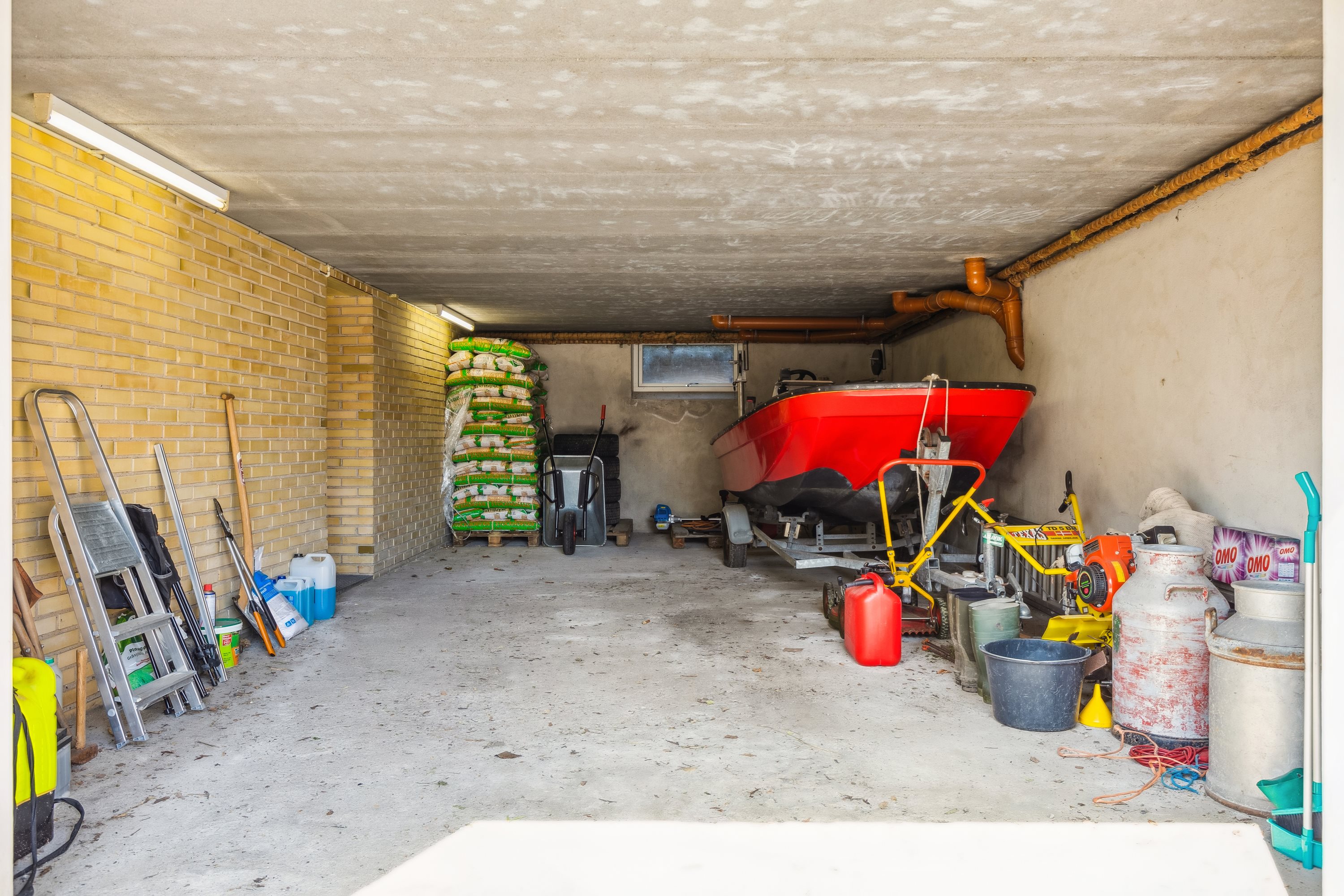 Fremhævet garage billede i fuldskærmstilstand. Billede af Krogen 1, Bjergsted, 4450 Jyderup