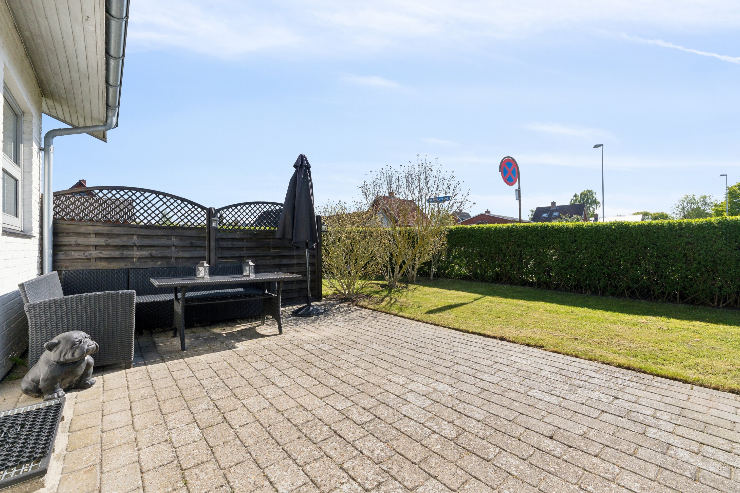 Fremhævet set fra haven billede i fuldskærmstilstand. Billede af Kobberbæksvej 75A, 5700 Svendborg