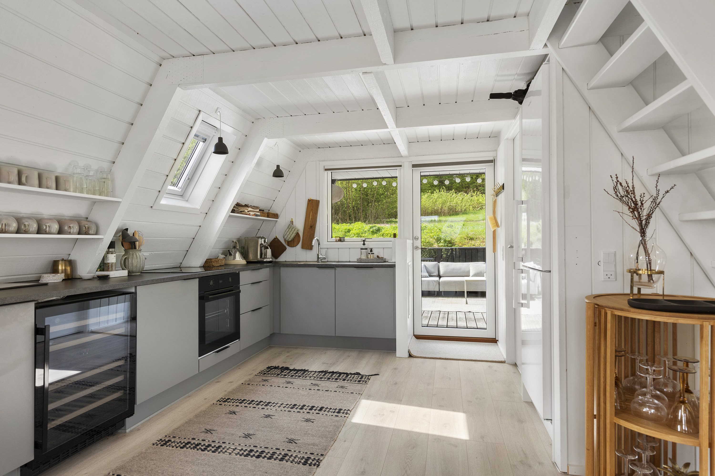 Fremhævet køkken billede i fuldskærmstilstand. Billede af Golfsvinget 12, Gatten, 9640 Farsø