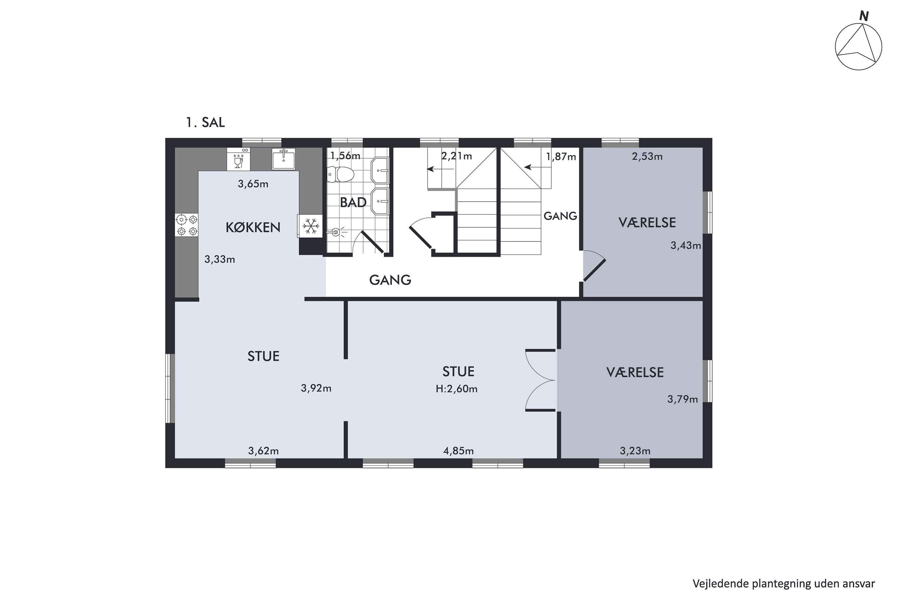 Plantegninger billede af Hyltebjerg Allé 85, 1., 2720 Vanløse