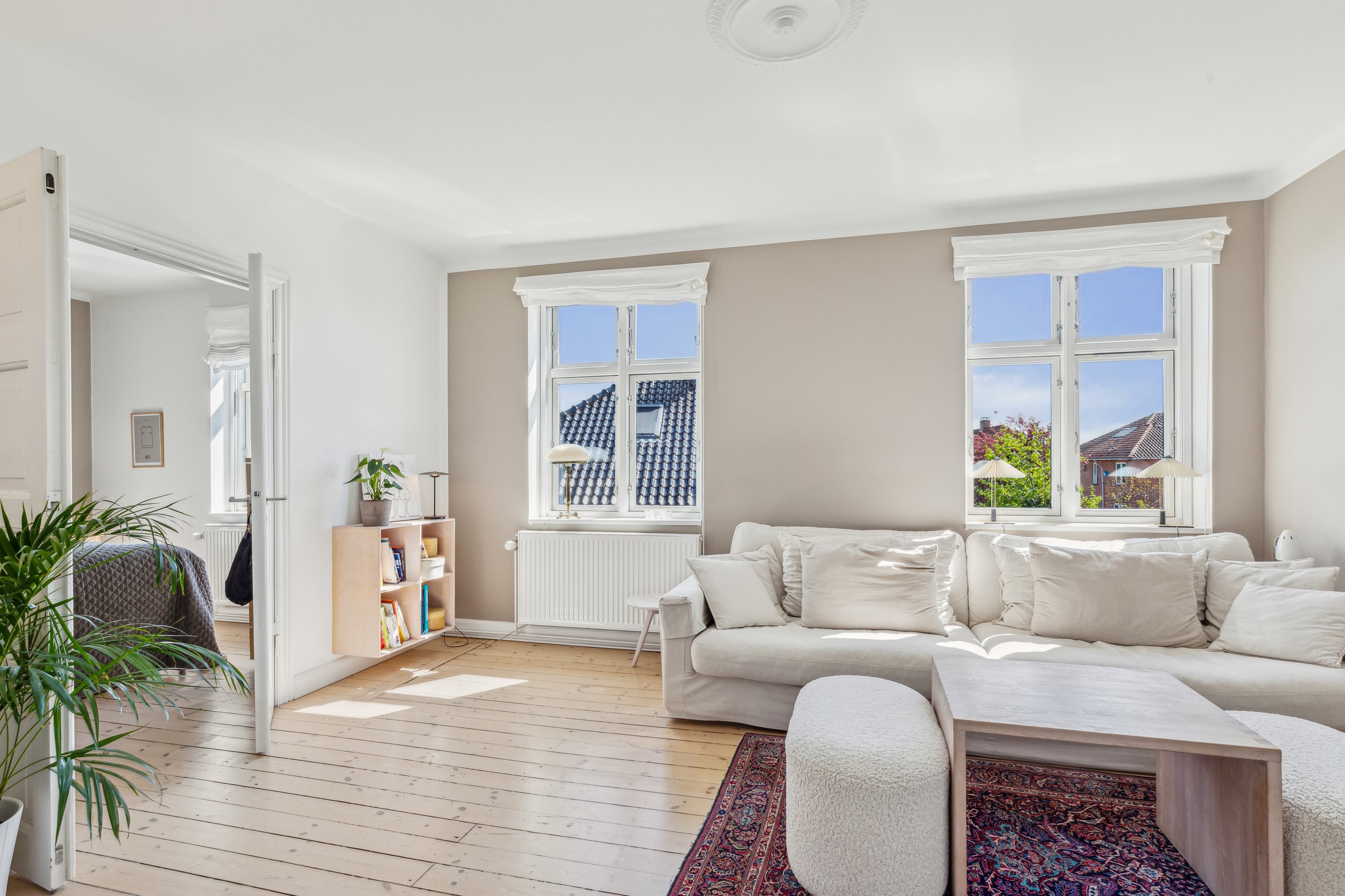 Fremhævet stue billede i fuldskærmstilstand. Billede af Hyltebjerg Allé 85, 1., 2720 Vanløse