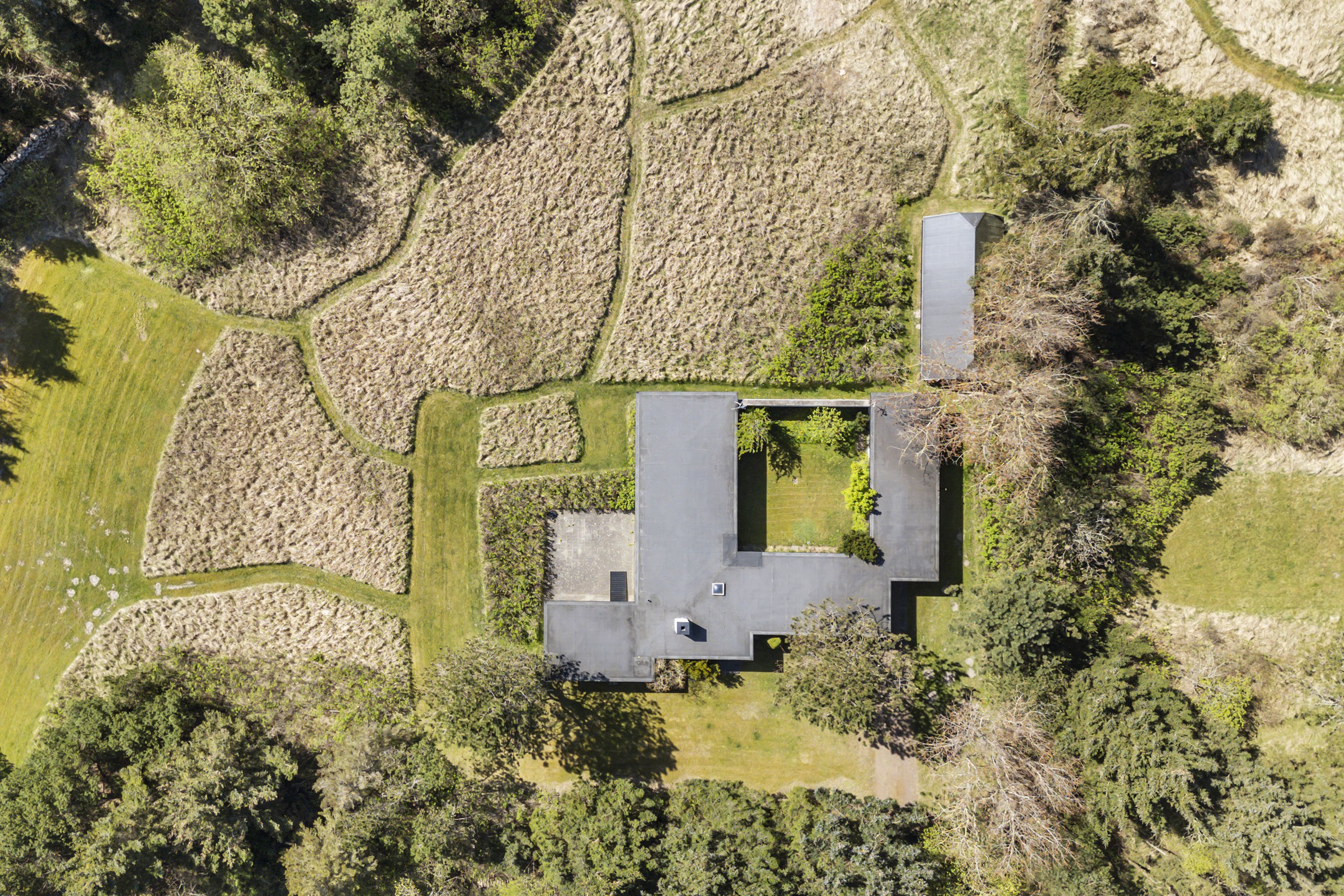 Miniaturebillede 2: luftfoto. Billede af Sømærkevej 7, Tversted, 9881 Bindslev