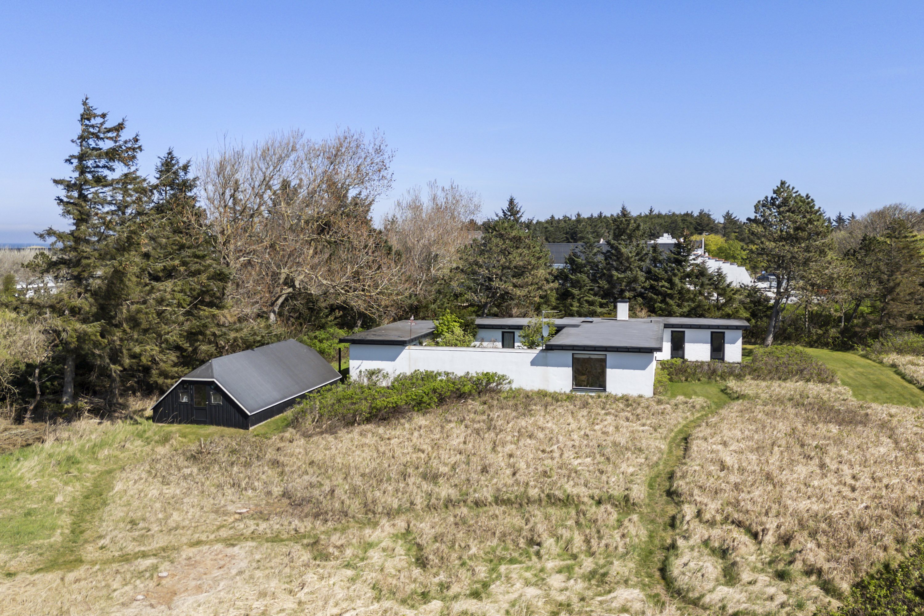 Miniaturebillede 1: luftfoto. Billede af Sømærkevej 7, Tversted, 9881 Bindslev