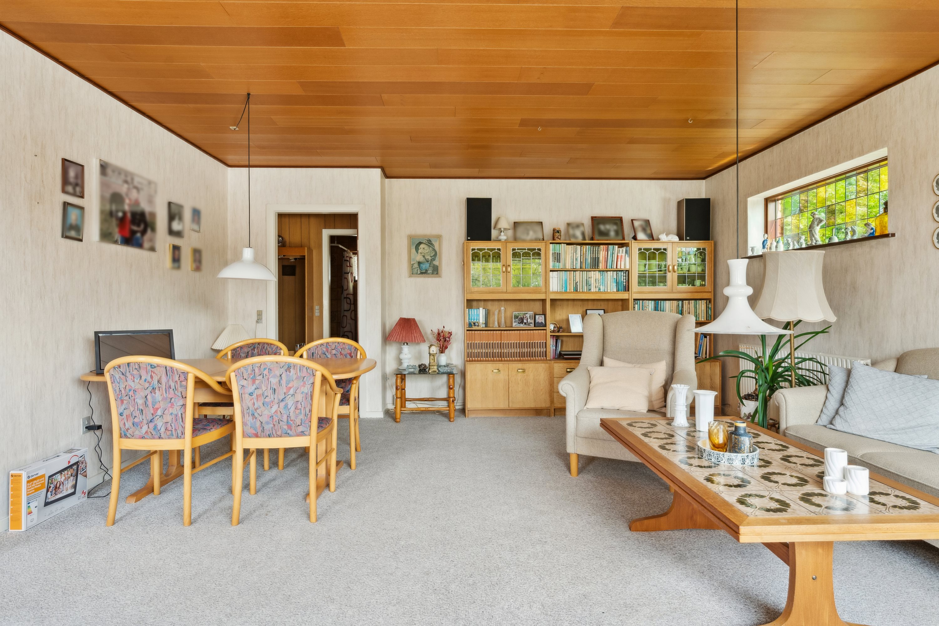 Fremhævet stue billede i fuldskærmstilstand. Billede af Bjerrevej 7, 8840 Rødkærsbro