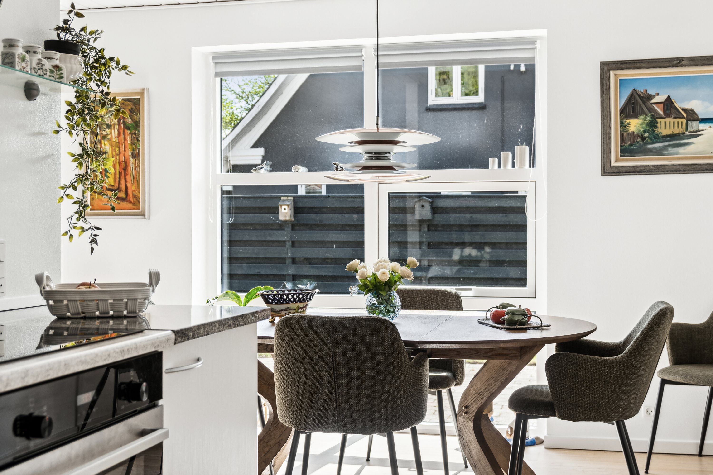 Fremhævet spisestue billede i fuldskærmstilstand. Billede af Vinkelvej 1A, 4573 Højby