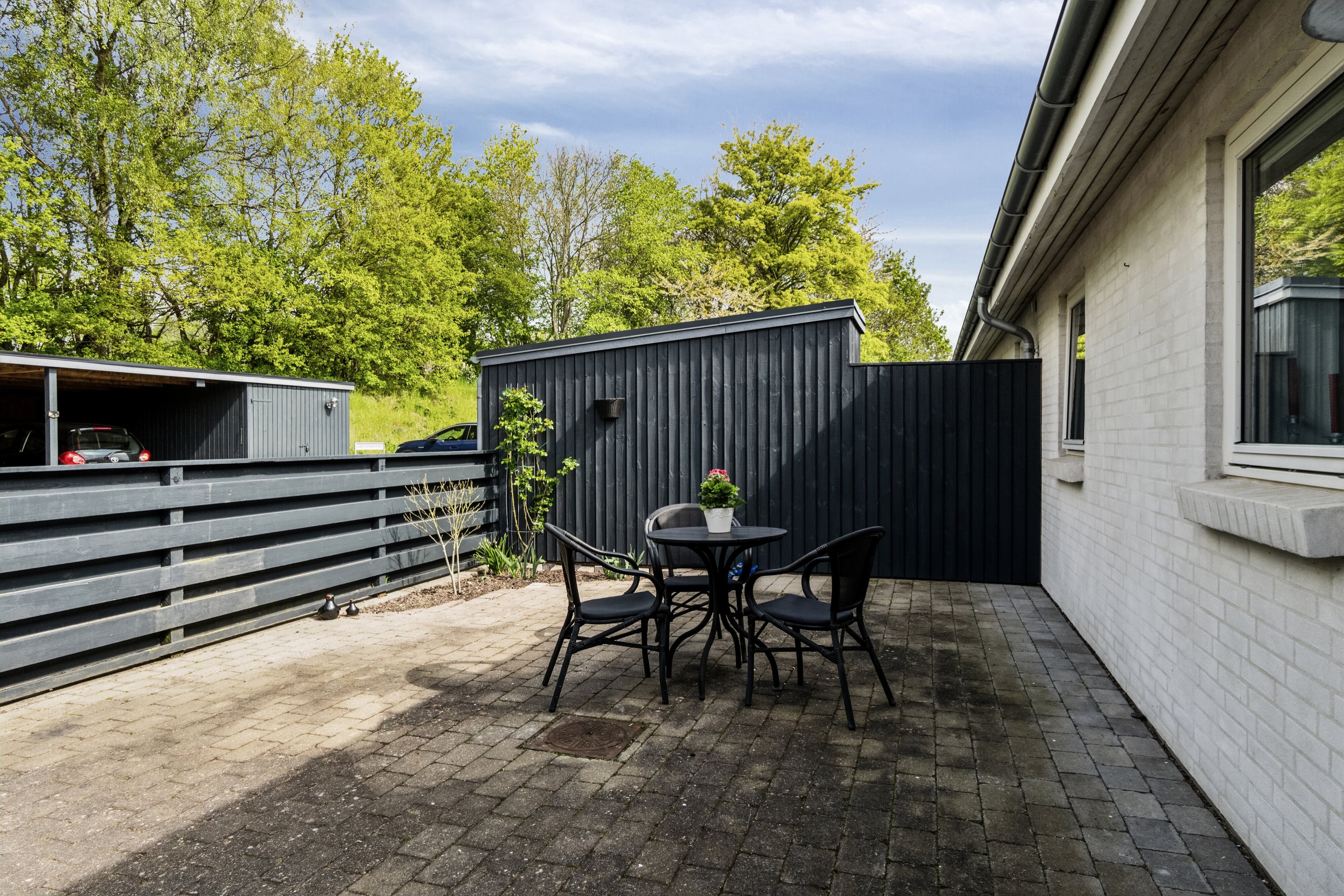 Fremhævet terrasse billede i fuldskærmstilstand. Billede af Vinkelvej 1A, 4573 Højby