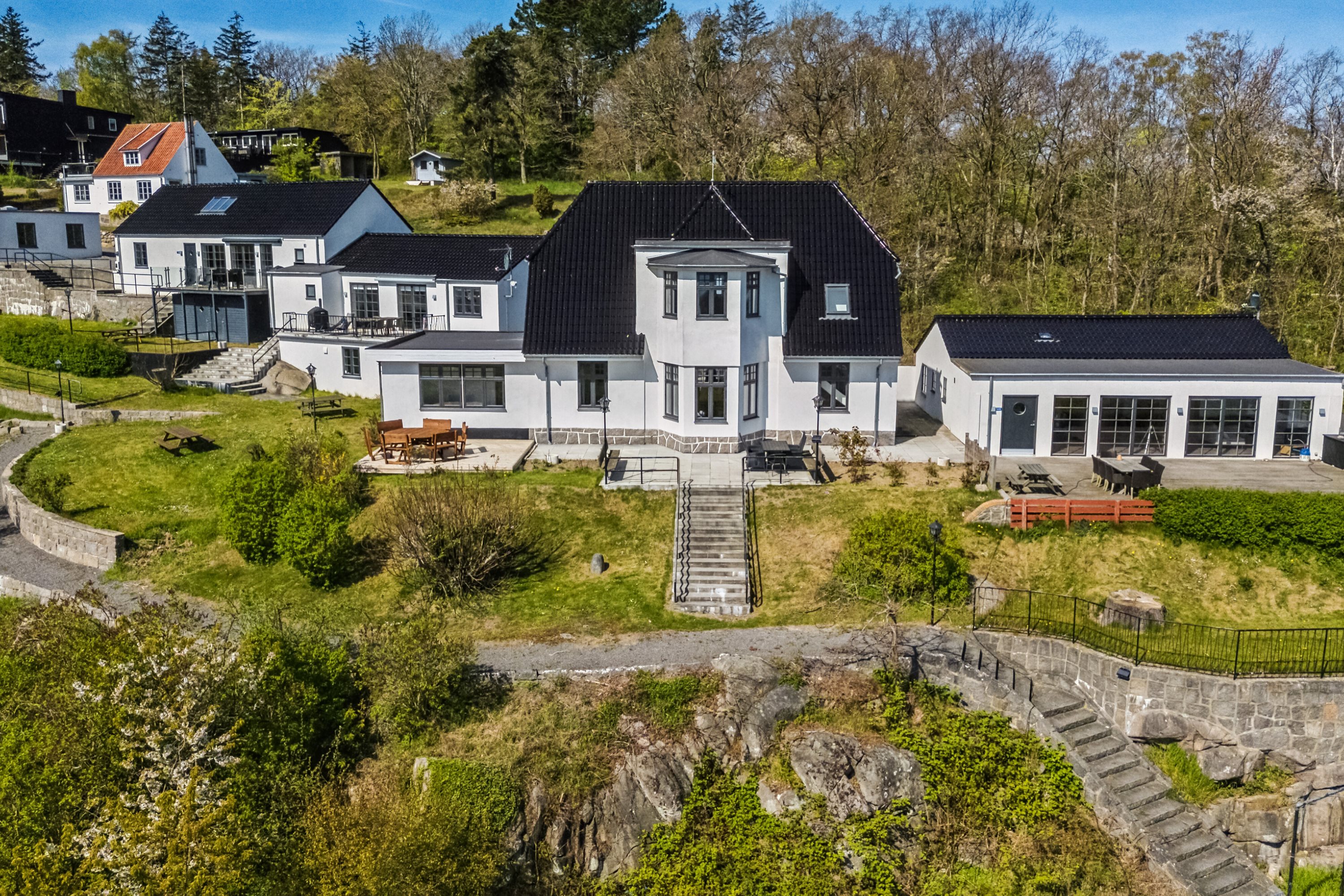 Fremhævet luftfoto billede i fuldskærmstilstand. Billede af Brinkevej 14C, Sandkås, 3770 Allinge