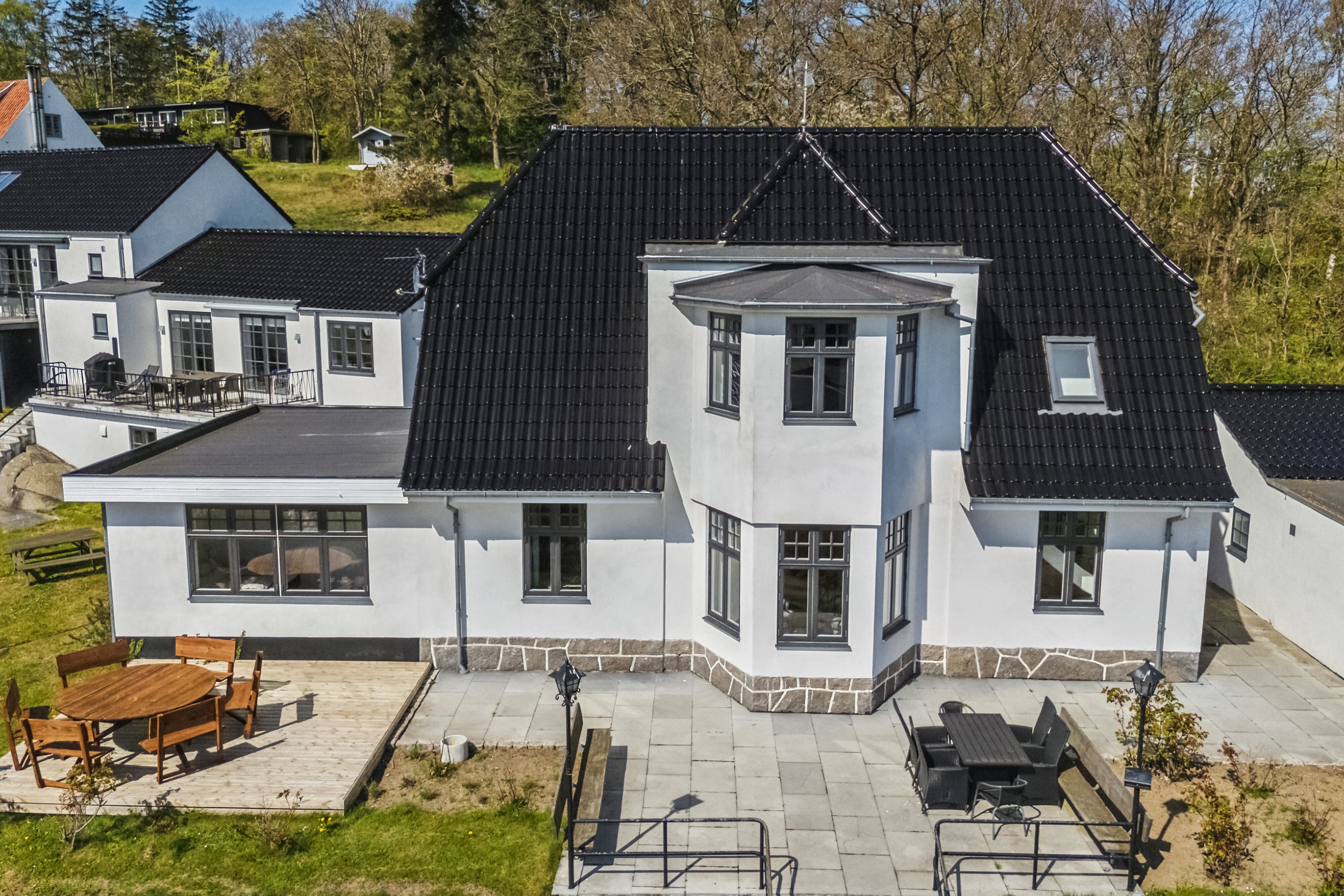 Fremhævet luftfoto billede i fuldskærmstilstand. Billede af Brinkevej 14C, Sandkås, 3770 Allinge