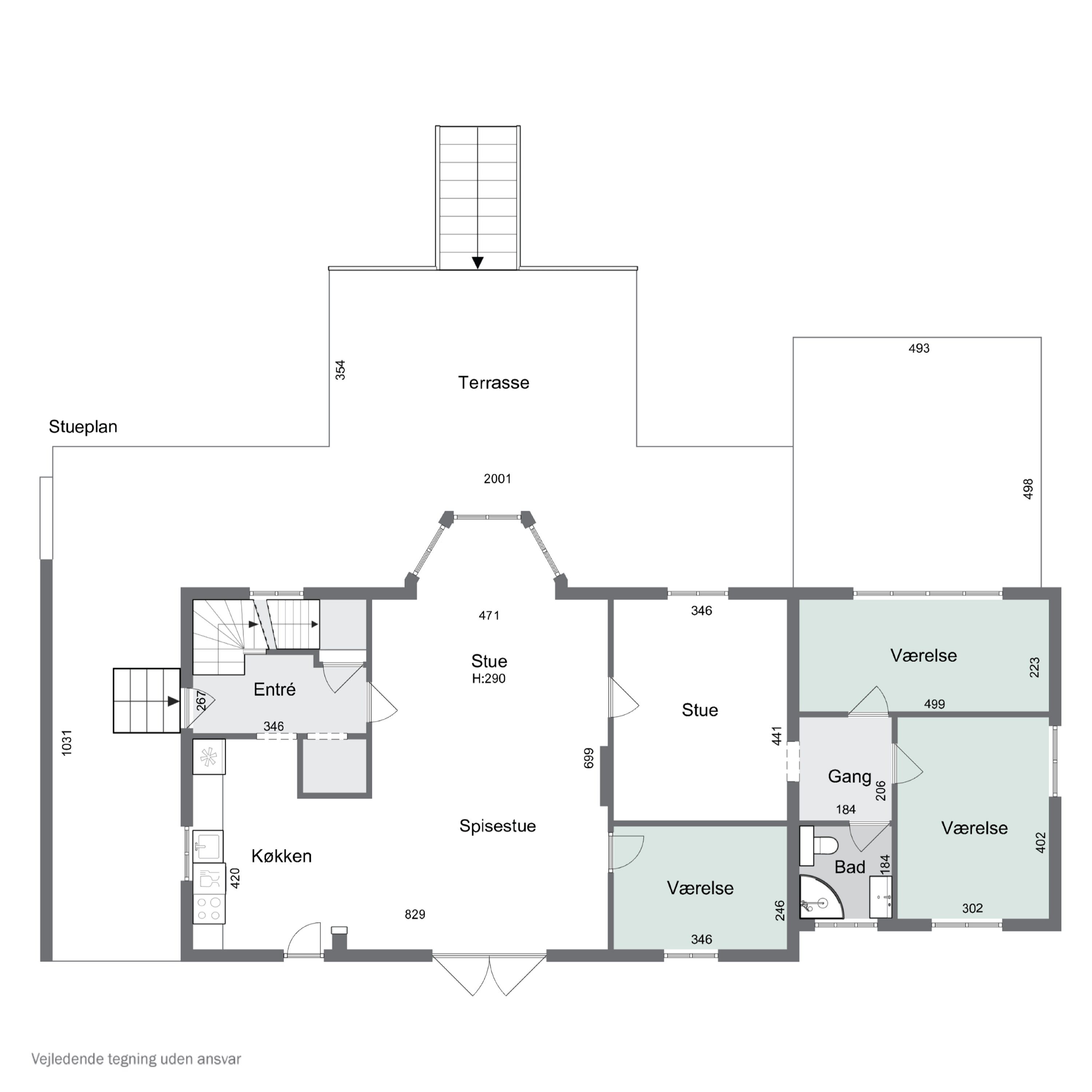 Plantegninger billede af Brinkevej 14C, Sandkås, 3770 Allinge