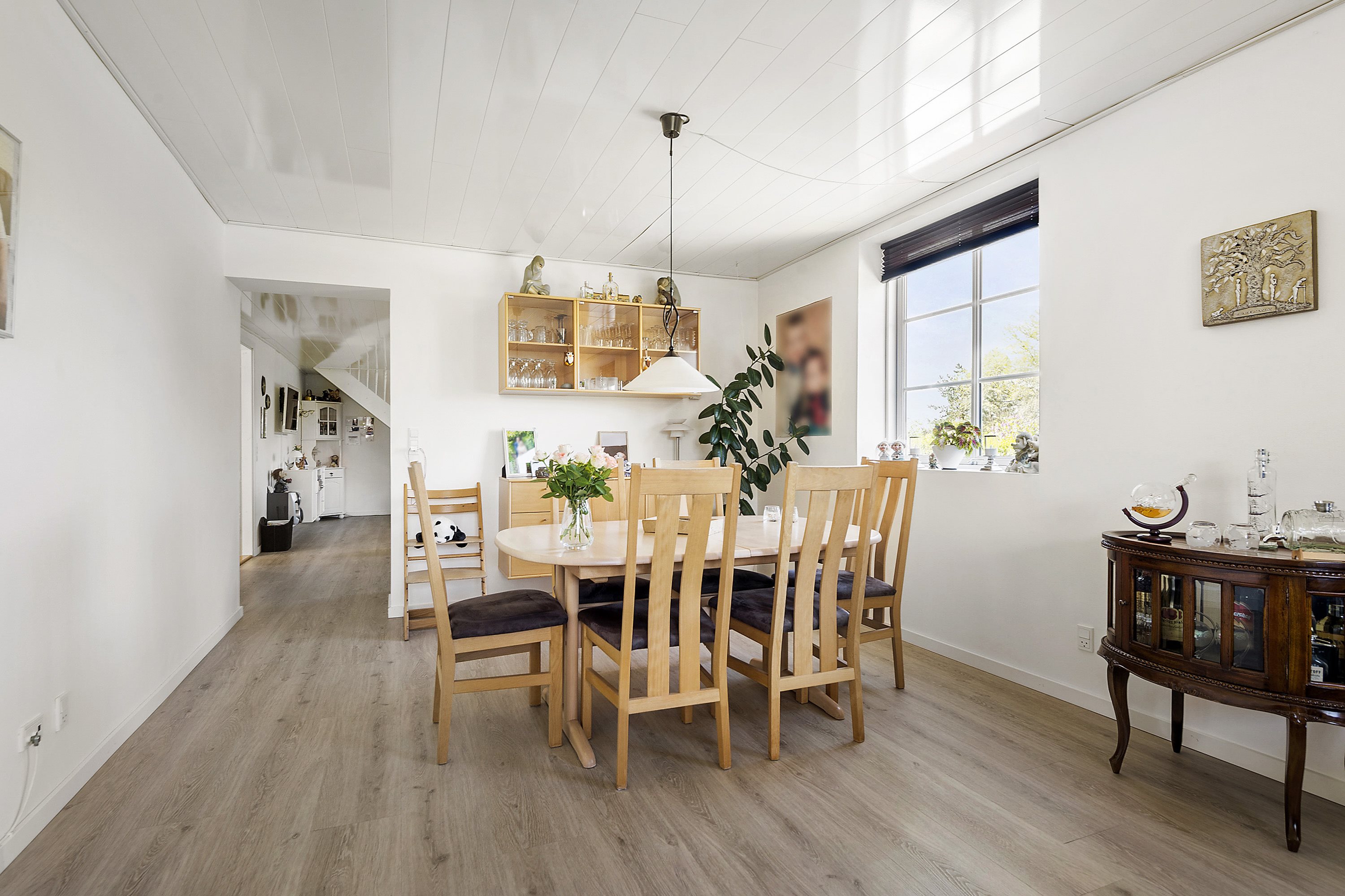 Fremhævet stue billede i fuldskærmstilstand. Billede af Vesterled 55, 6851 Janderup Vestj