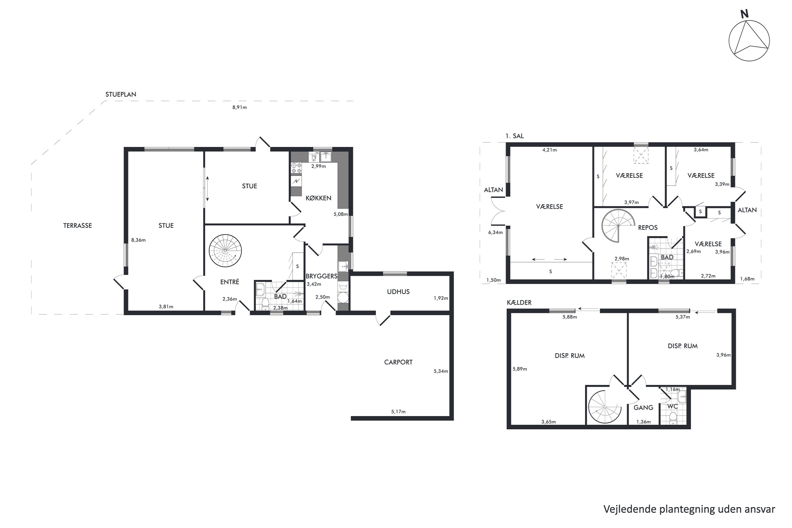 Plantegninger billede af Kildebakken 12, 8800 Viborg