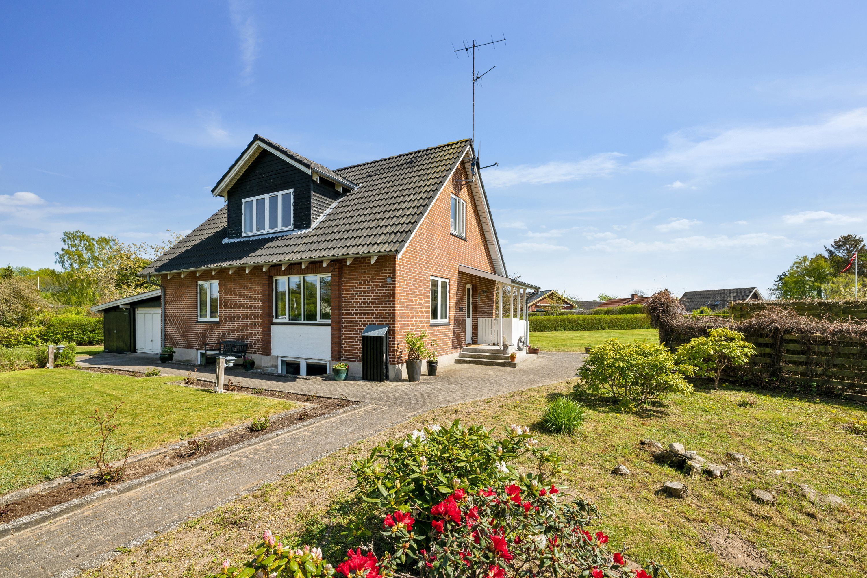 Fremhævet  billede i fuldskærmstilstand. Billede af Solbakken 10, Pindstrup, 8550 Ryomgård